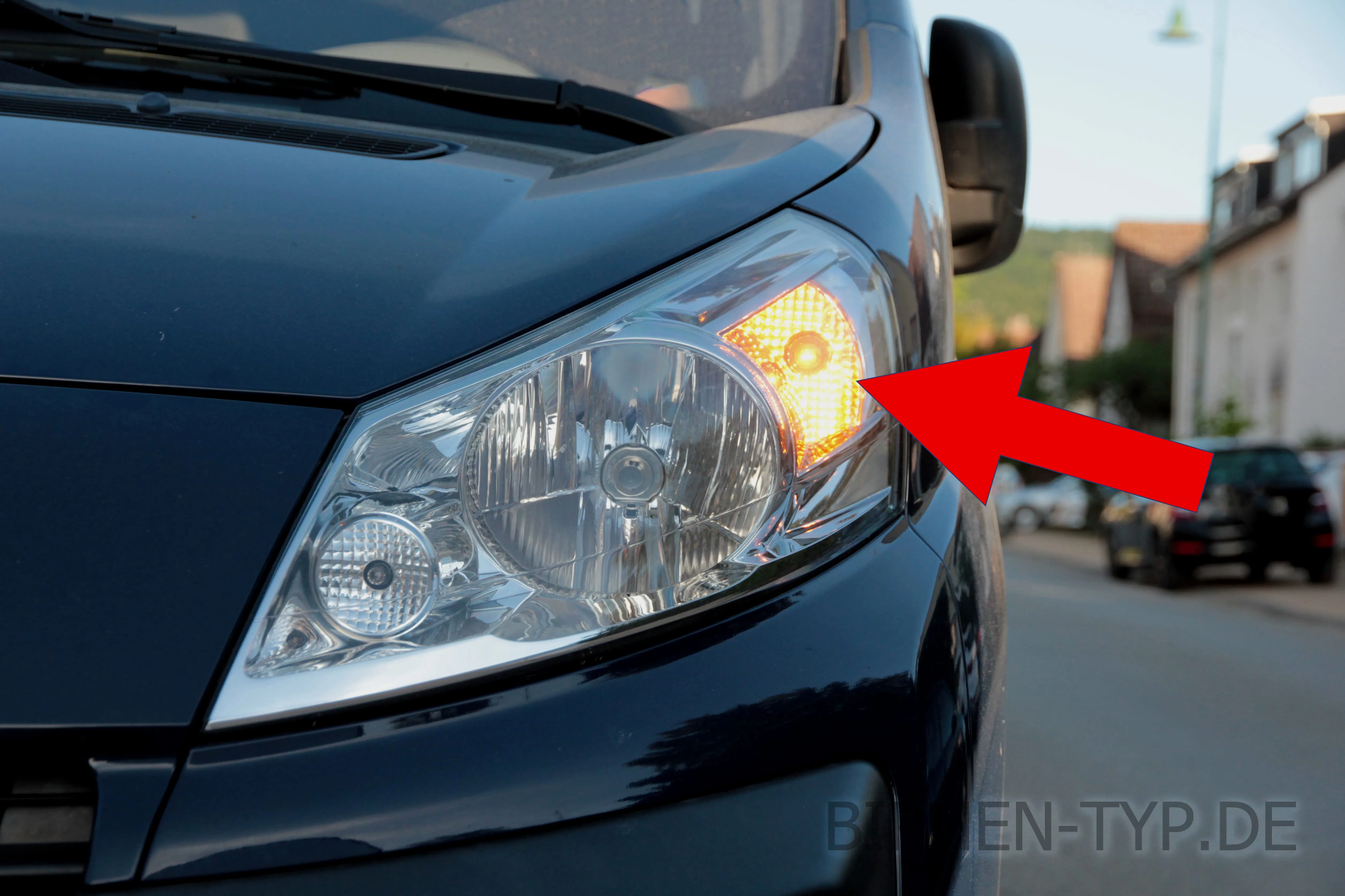 Blinker vorne des Fiat Scudo 2. Gen., Transporter / Van