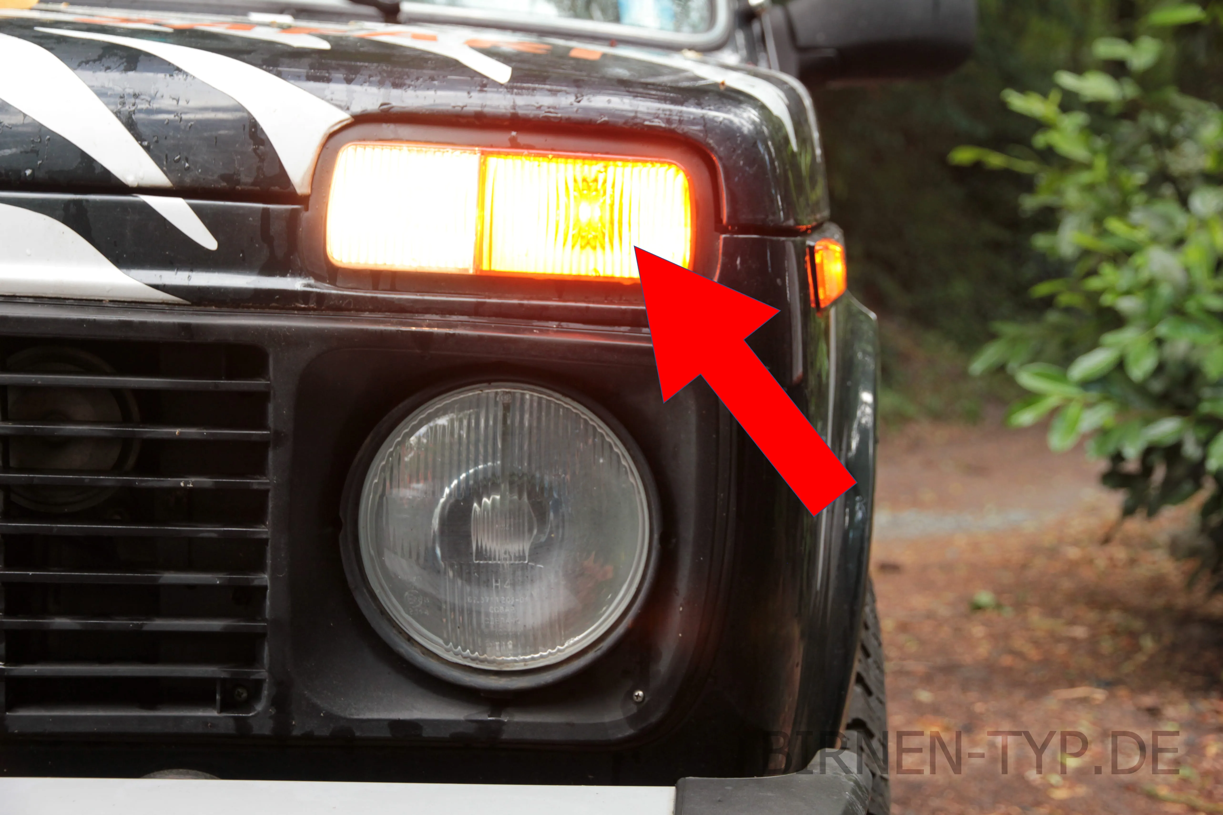 Blinker vorne des Lada Niva / Niwa 2