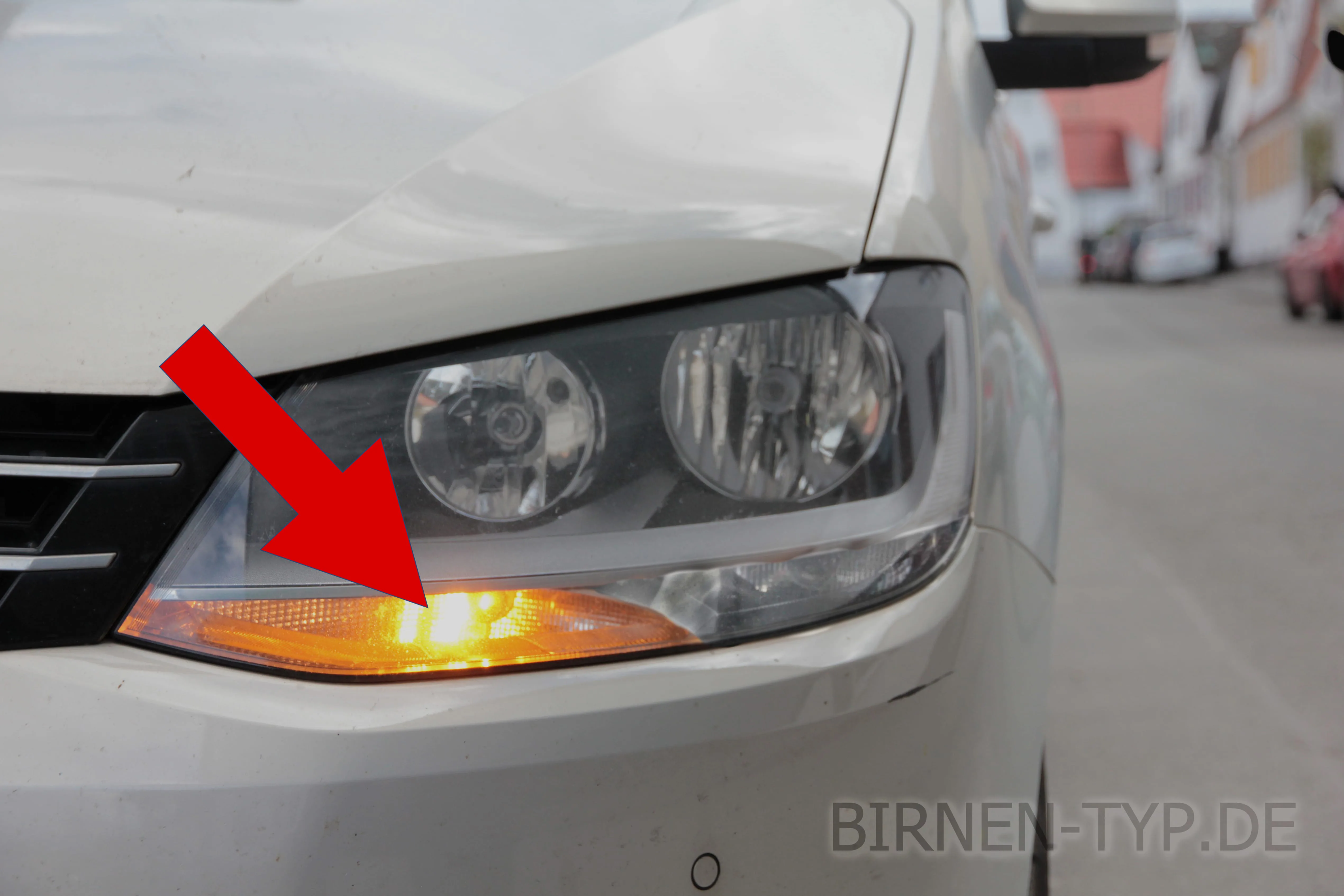 Blinker vorne des Seat Alhambra