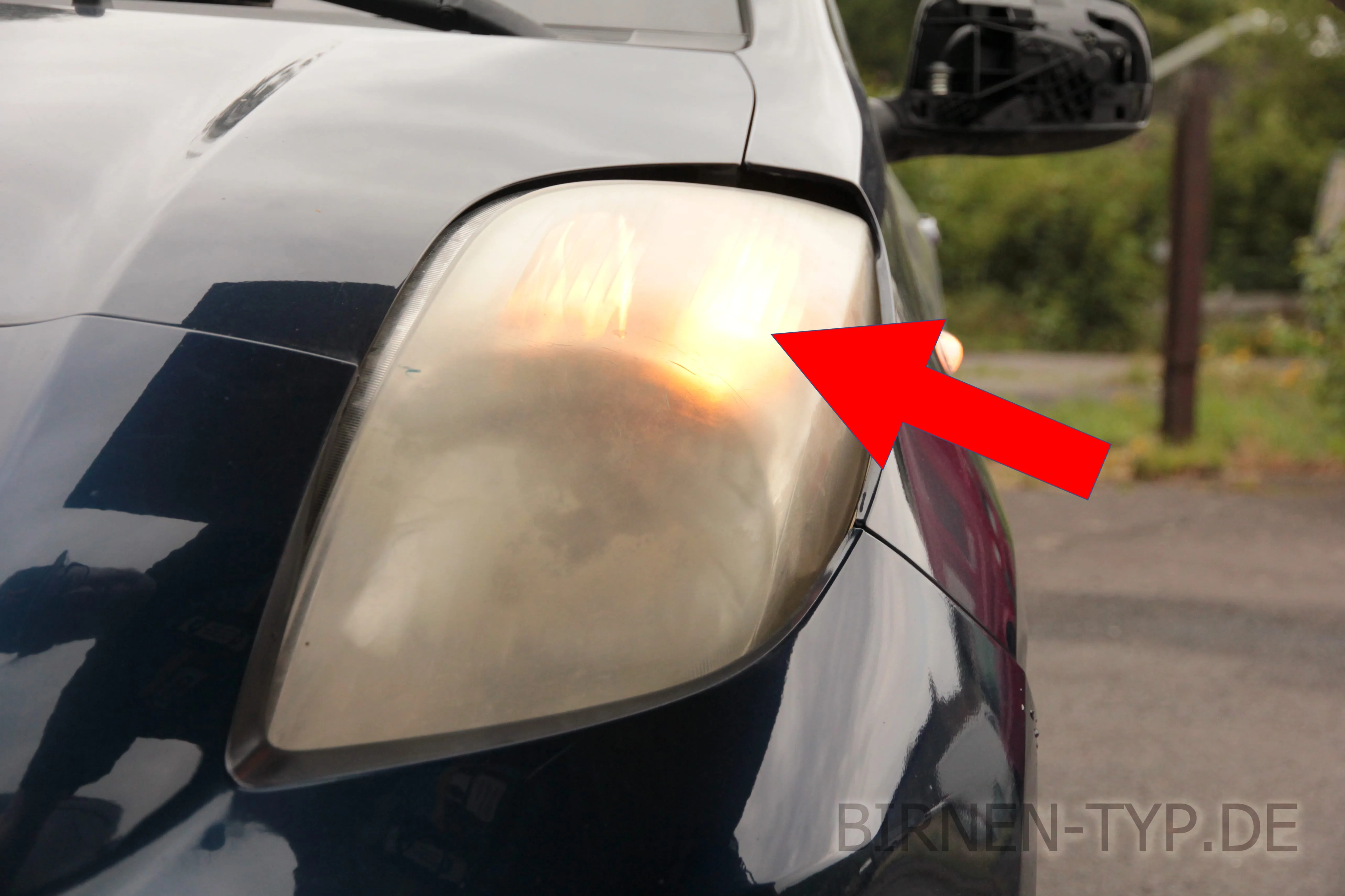 Blinker vorne des Toyota Yaris