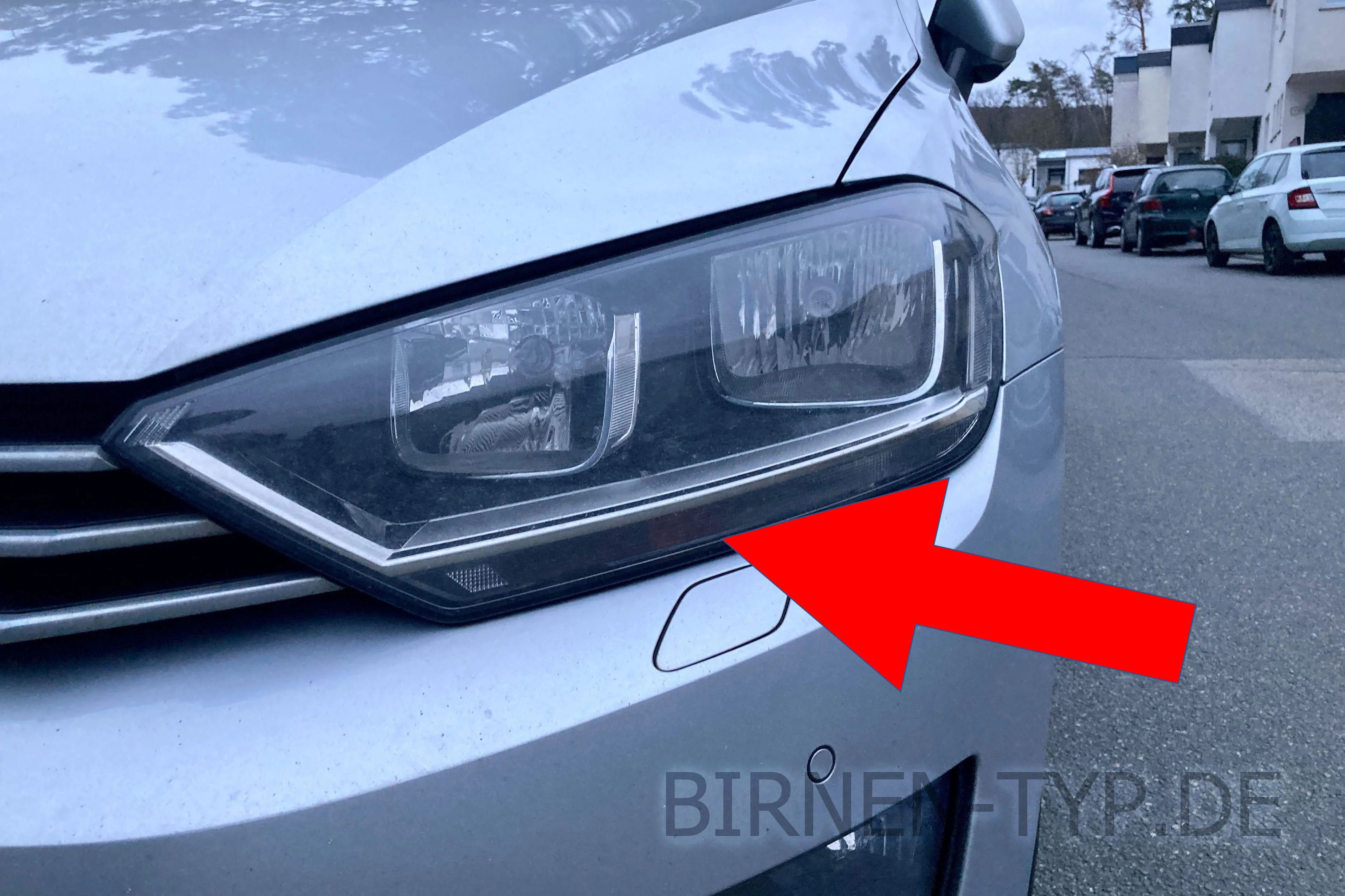 Blinker vorne des VW Golf Sportsvan