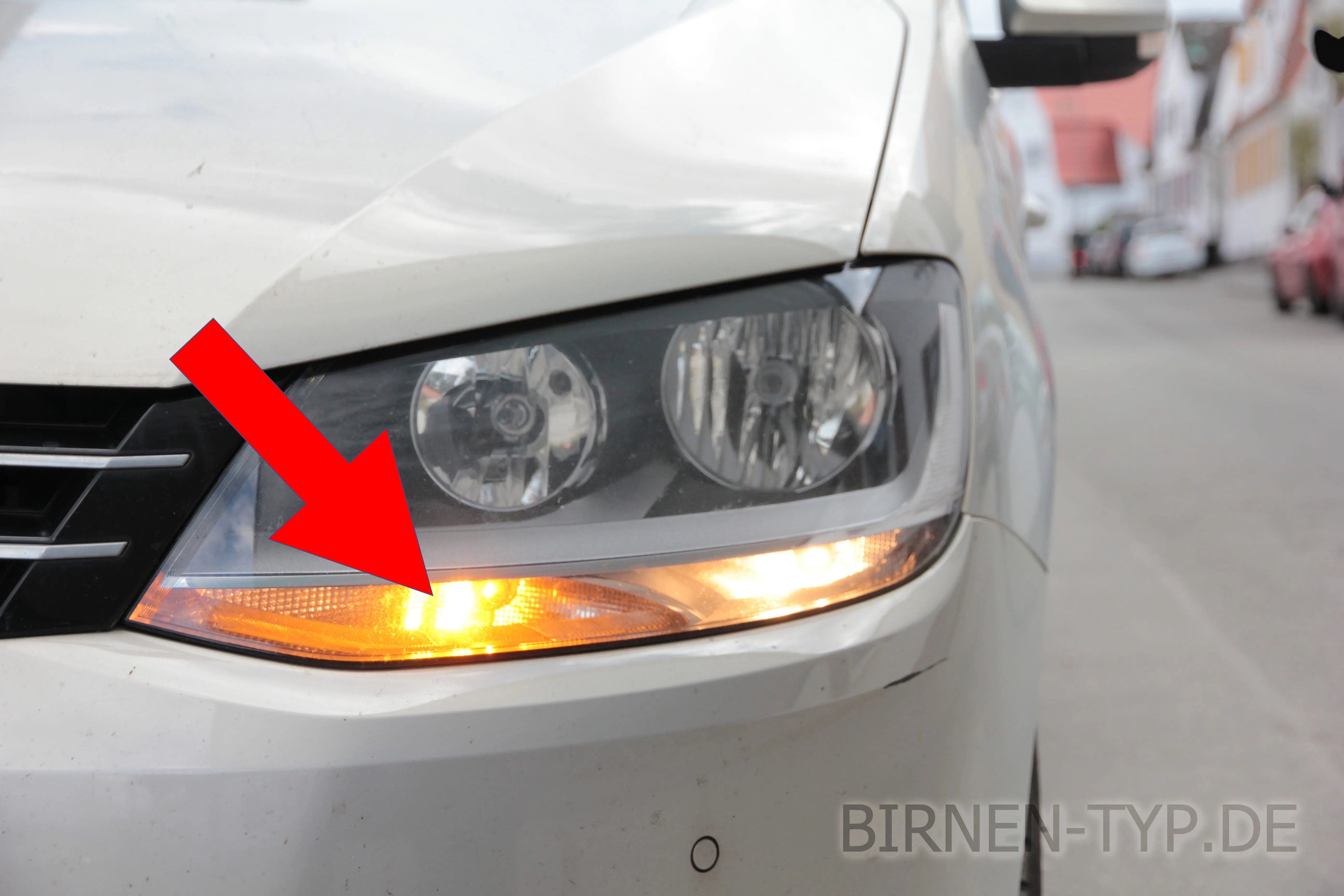 Blinker vorne des VW Sharan