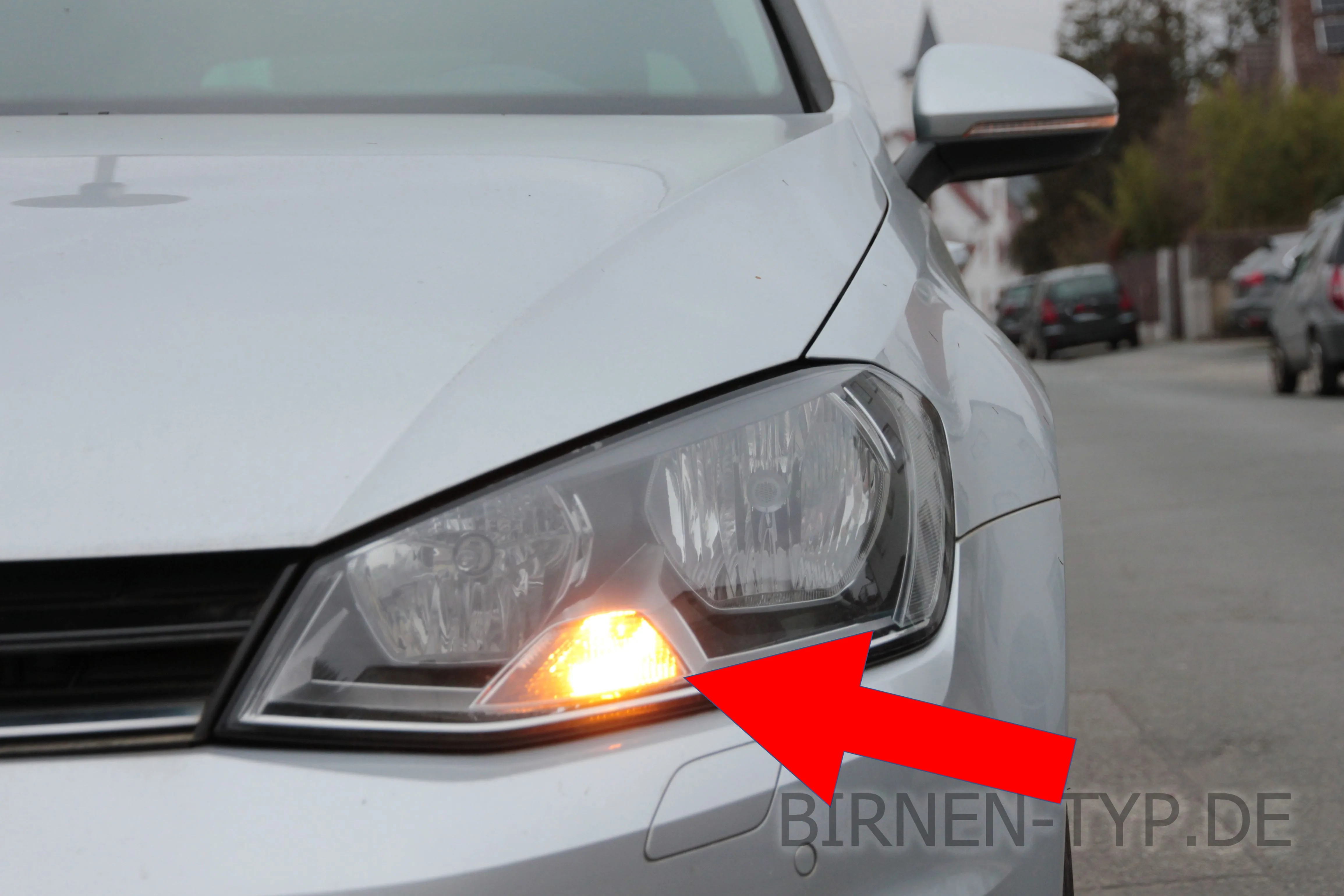 Blinker vorne am VW Golf 7