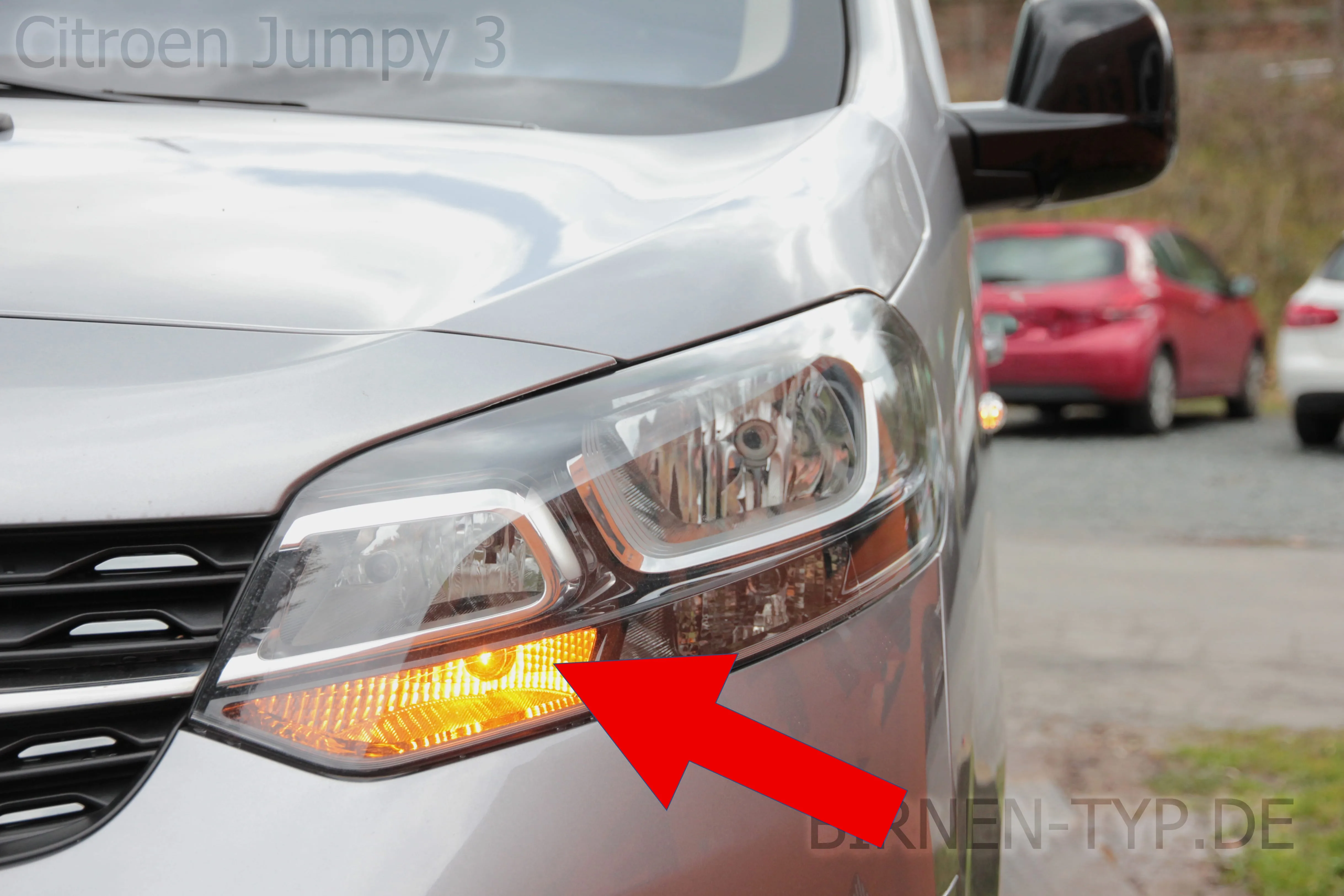 Blinker vorne des Citroën Jumpy / Dispatch