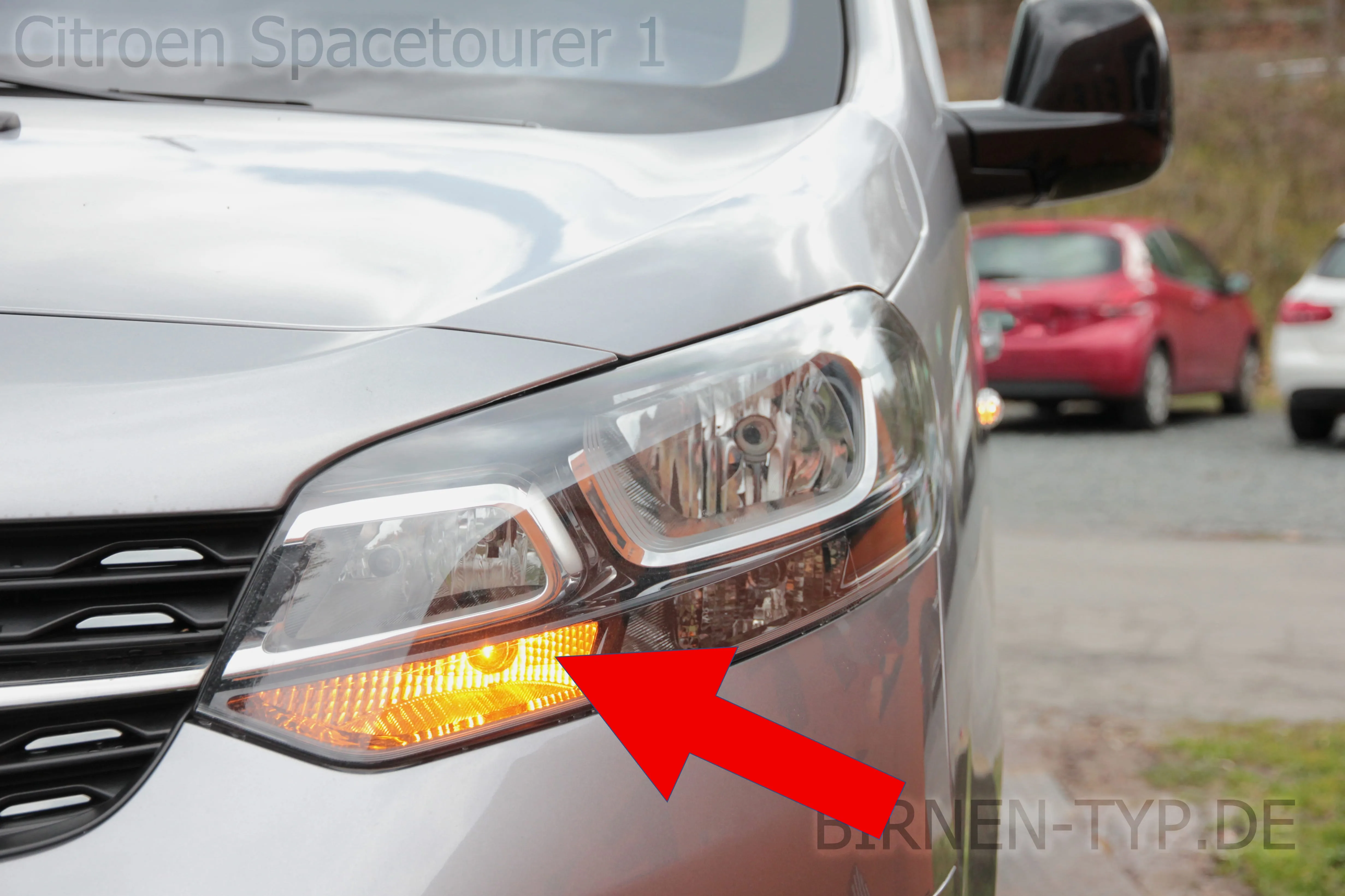 Blinker vorne des Citroën Spacetourer