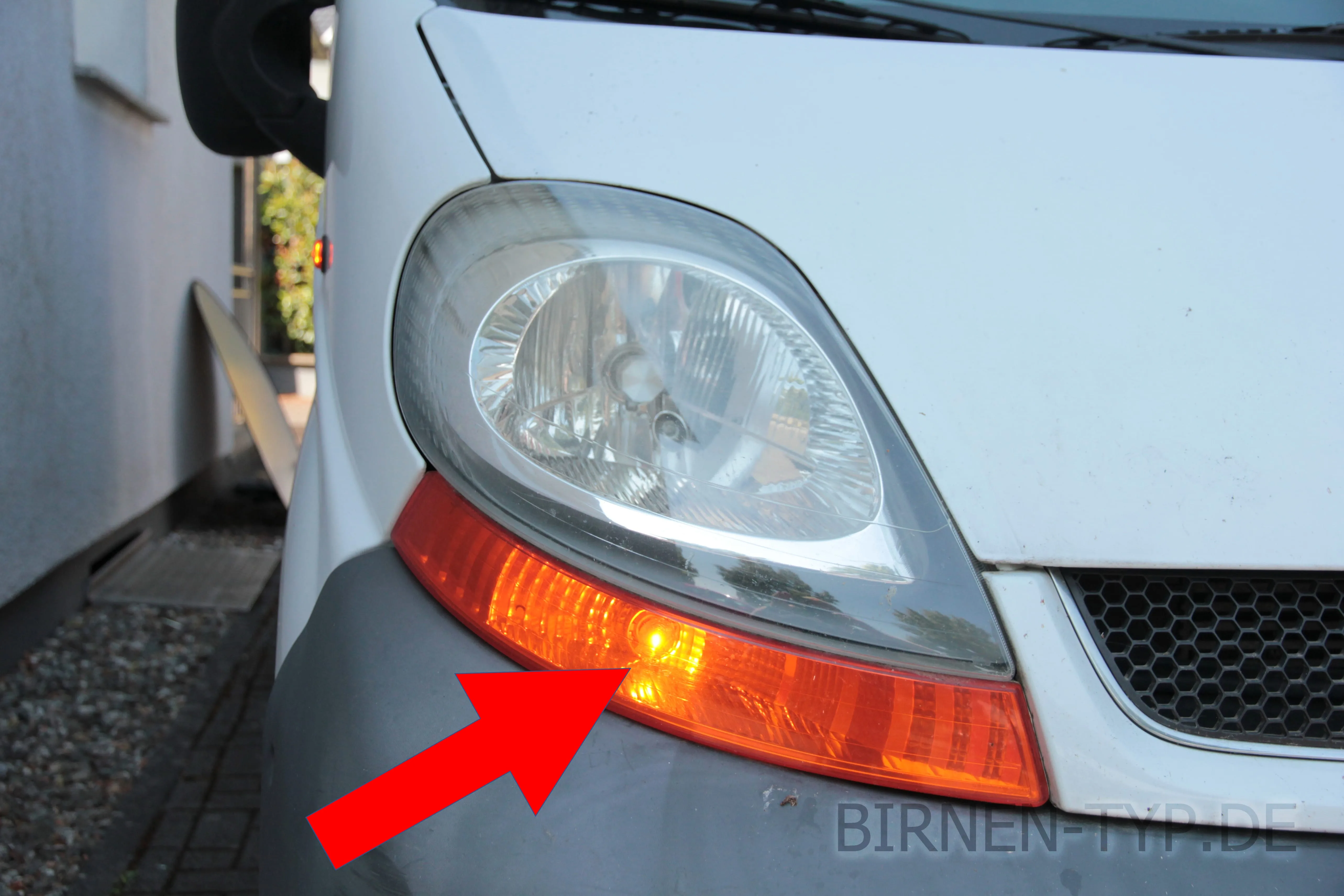 Blinker vorne des Nissan Primastar 1