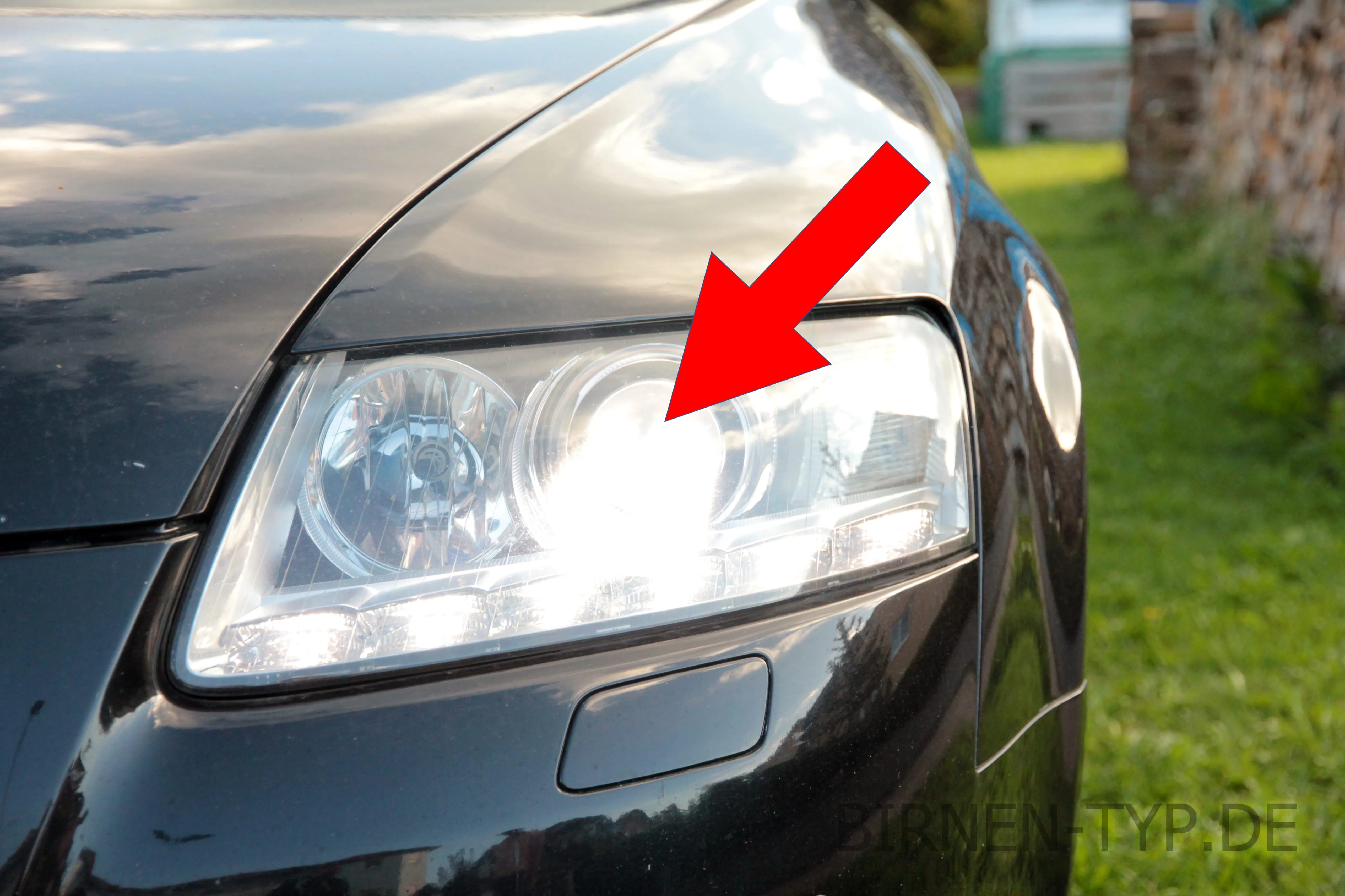 Fernlicht am Audi A6 C6