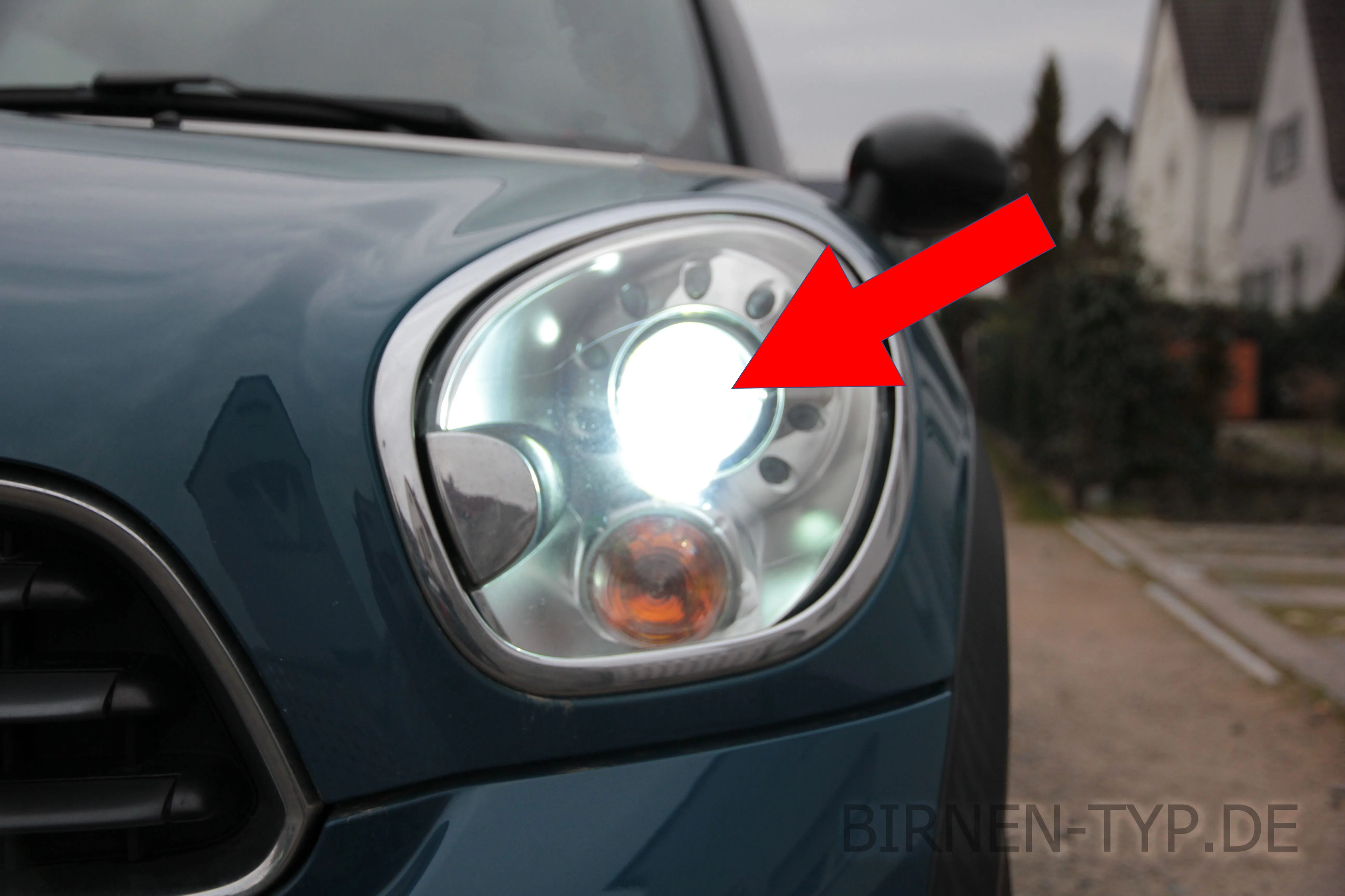 Abblendlicht des MINI Countryman