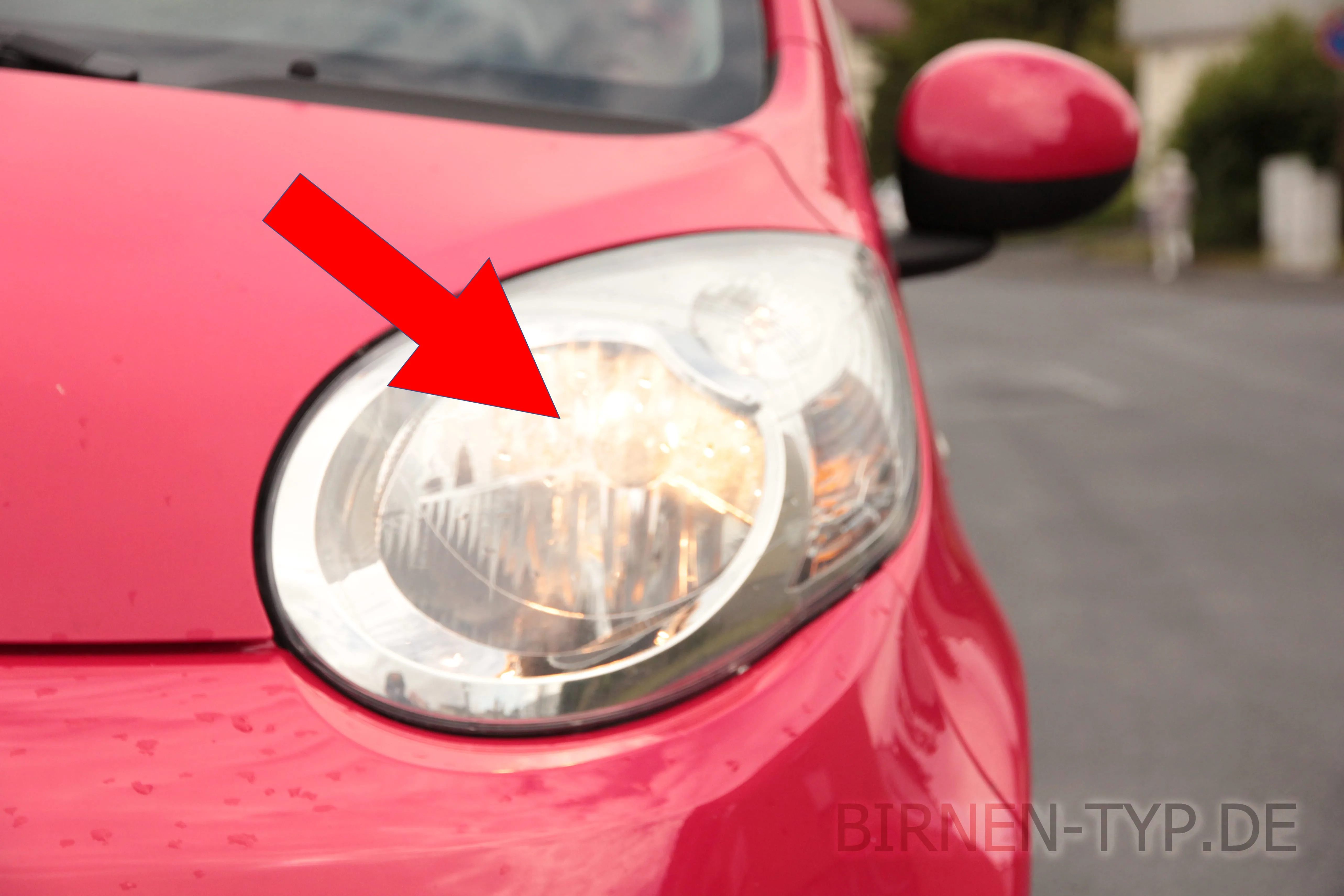 Abblendlicht des Citroën C1