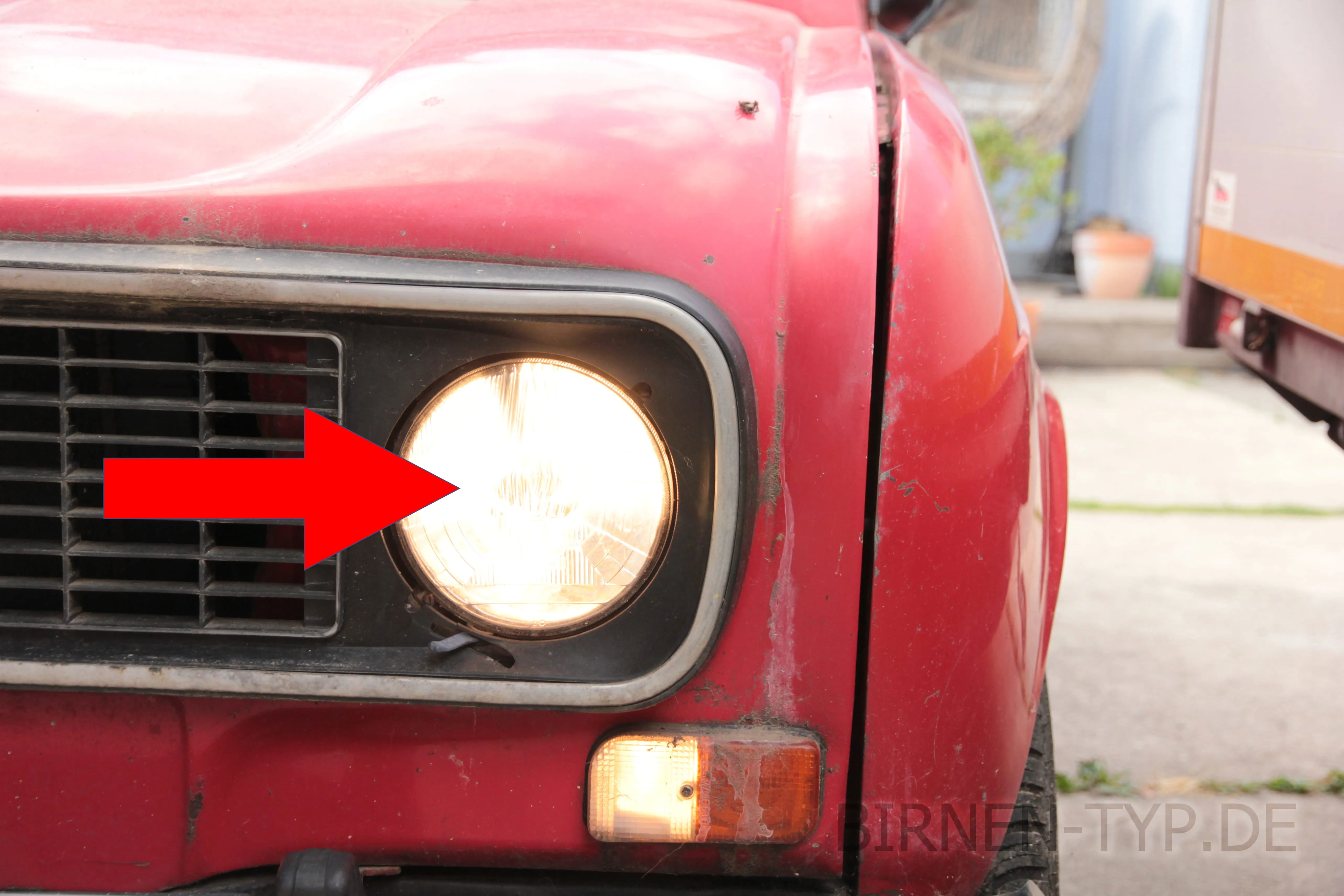 Abblendlicht am Renault R4