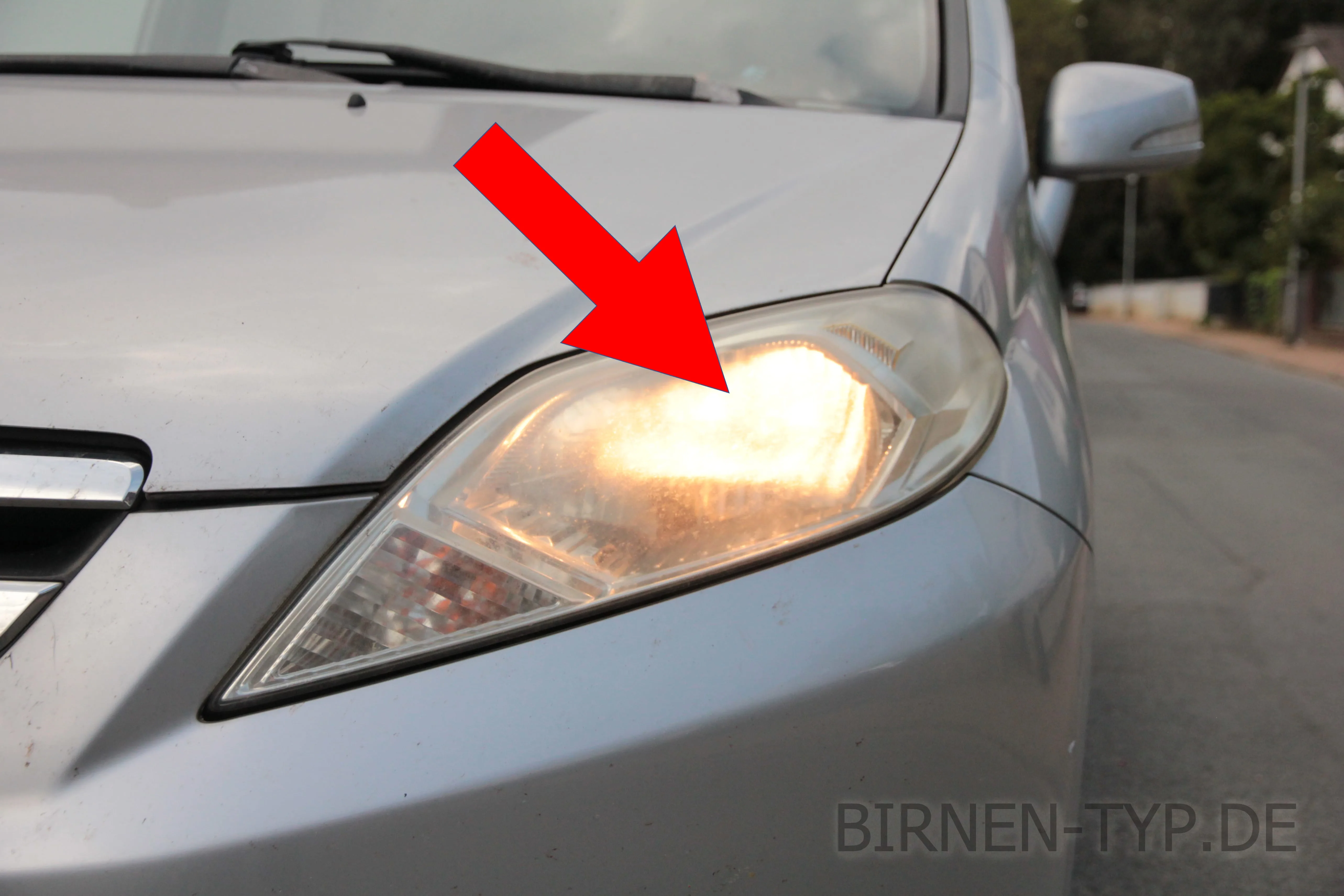 Abblendlicht des Honda FR-V