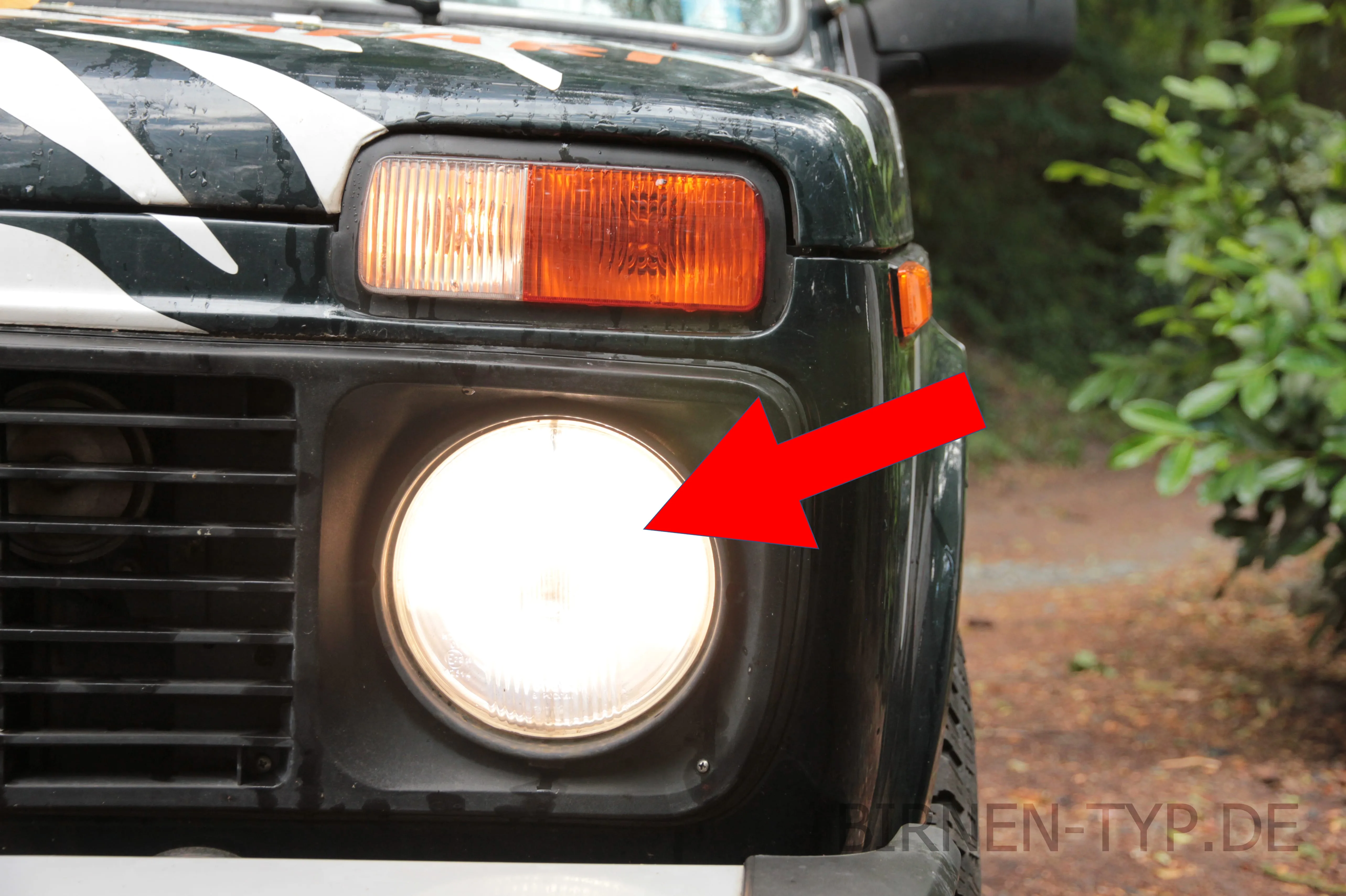 Abblendlicht des Lada Niva / Niwa 2