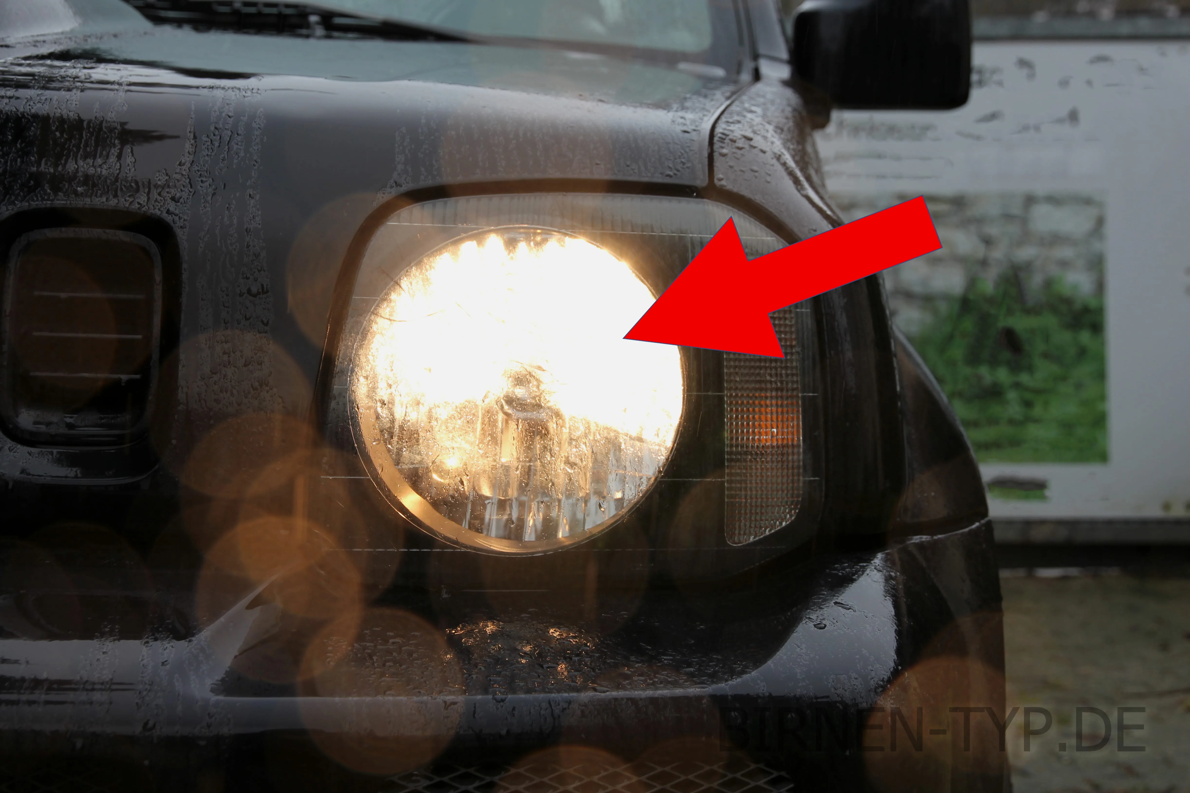 Abblendlicht des Suzuki Jimny 1