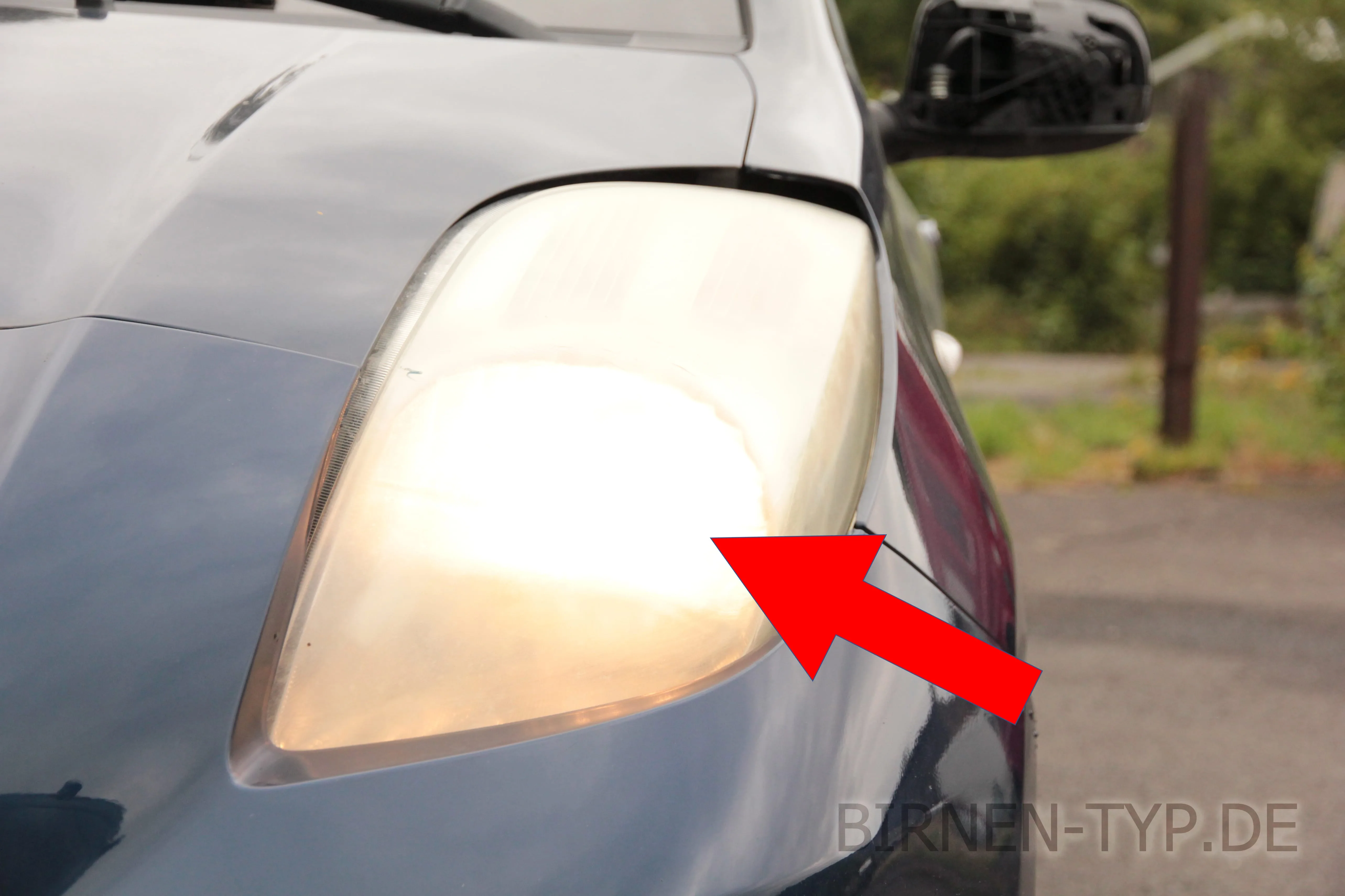 Abblendlicht des Toyota Yaris