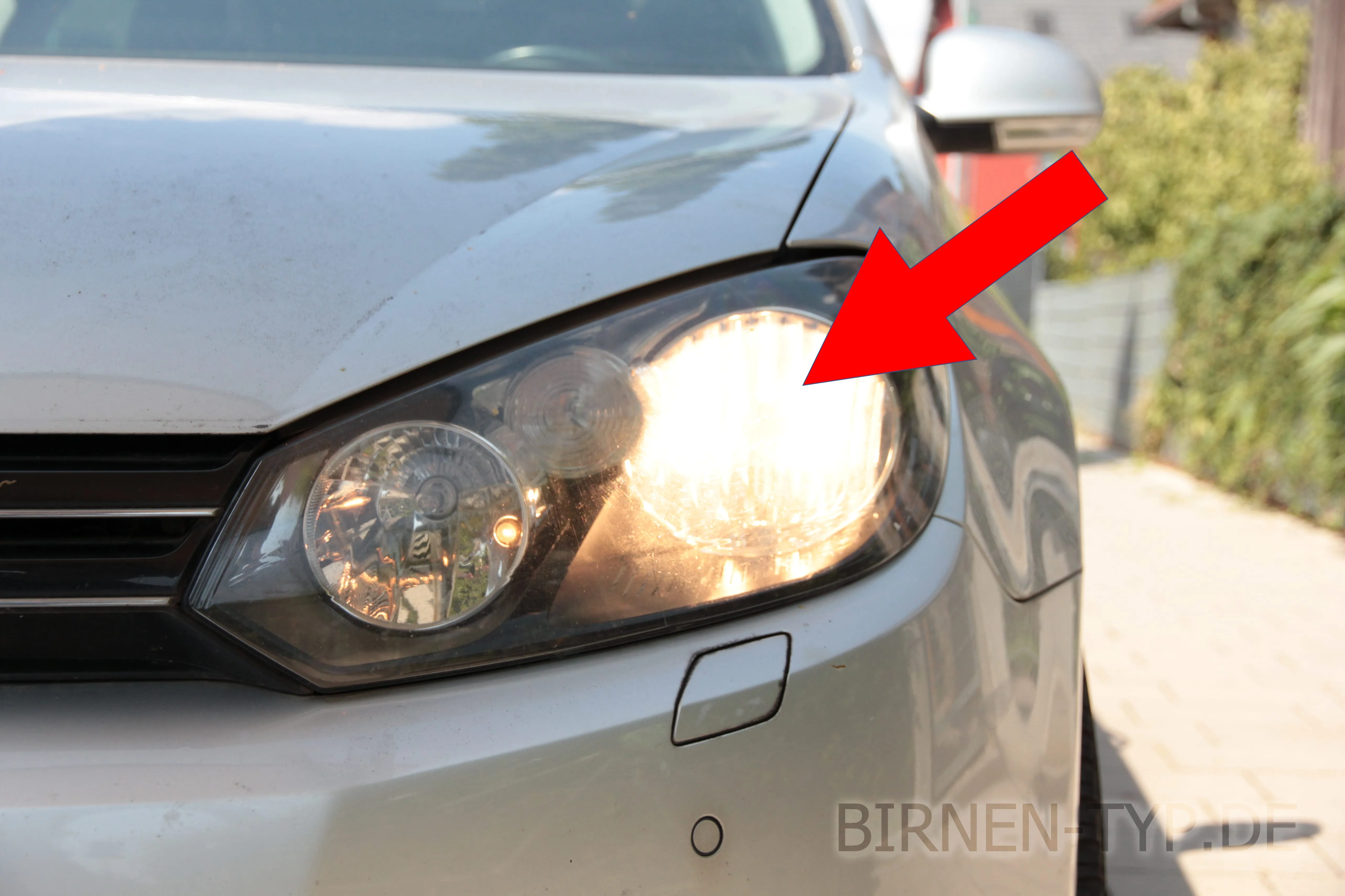 Abblendlicht des VW Golf 6 Variant / Kombi