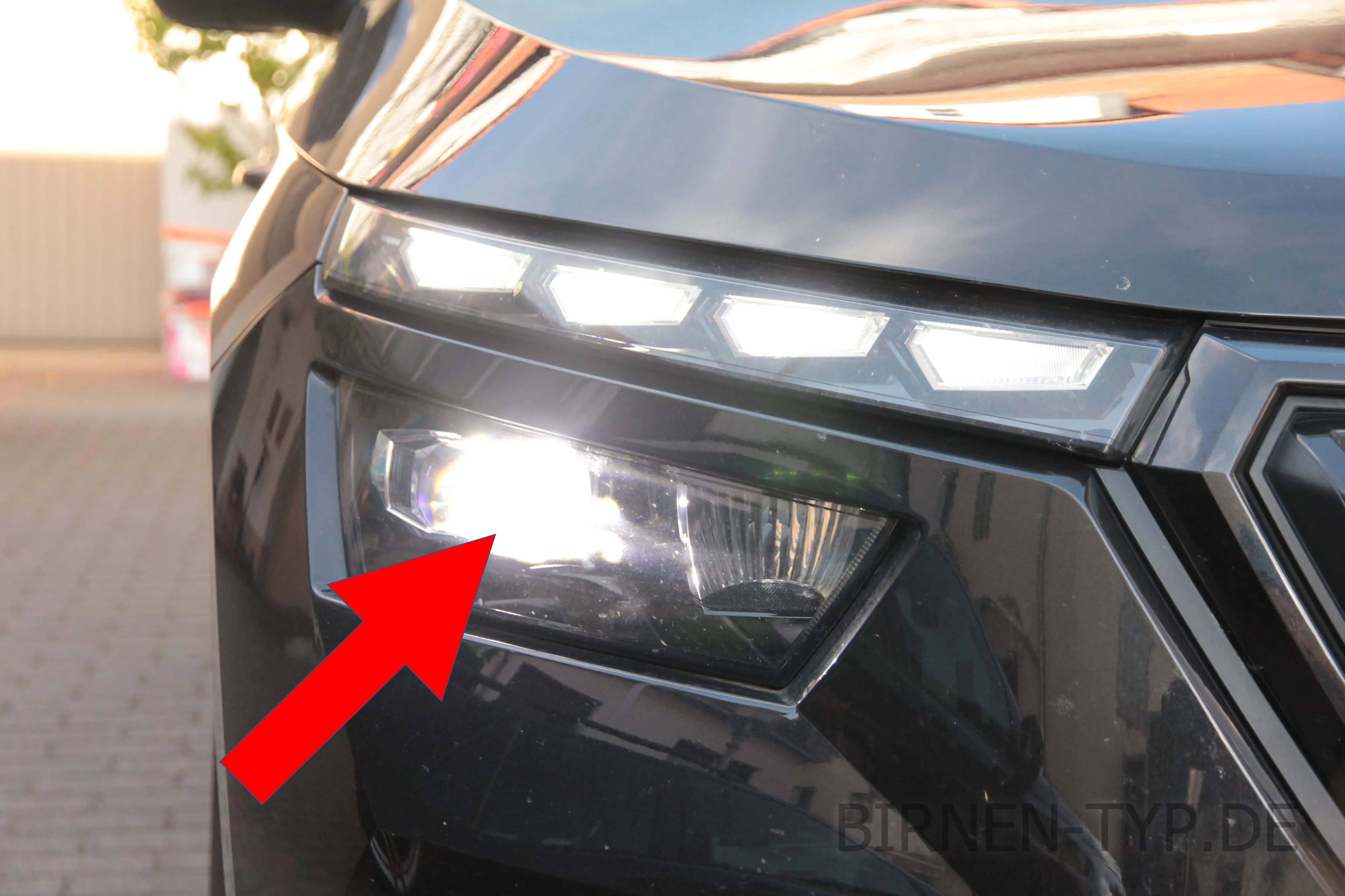 Abblendlicht des Škoda Kamiq