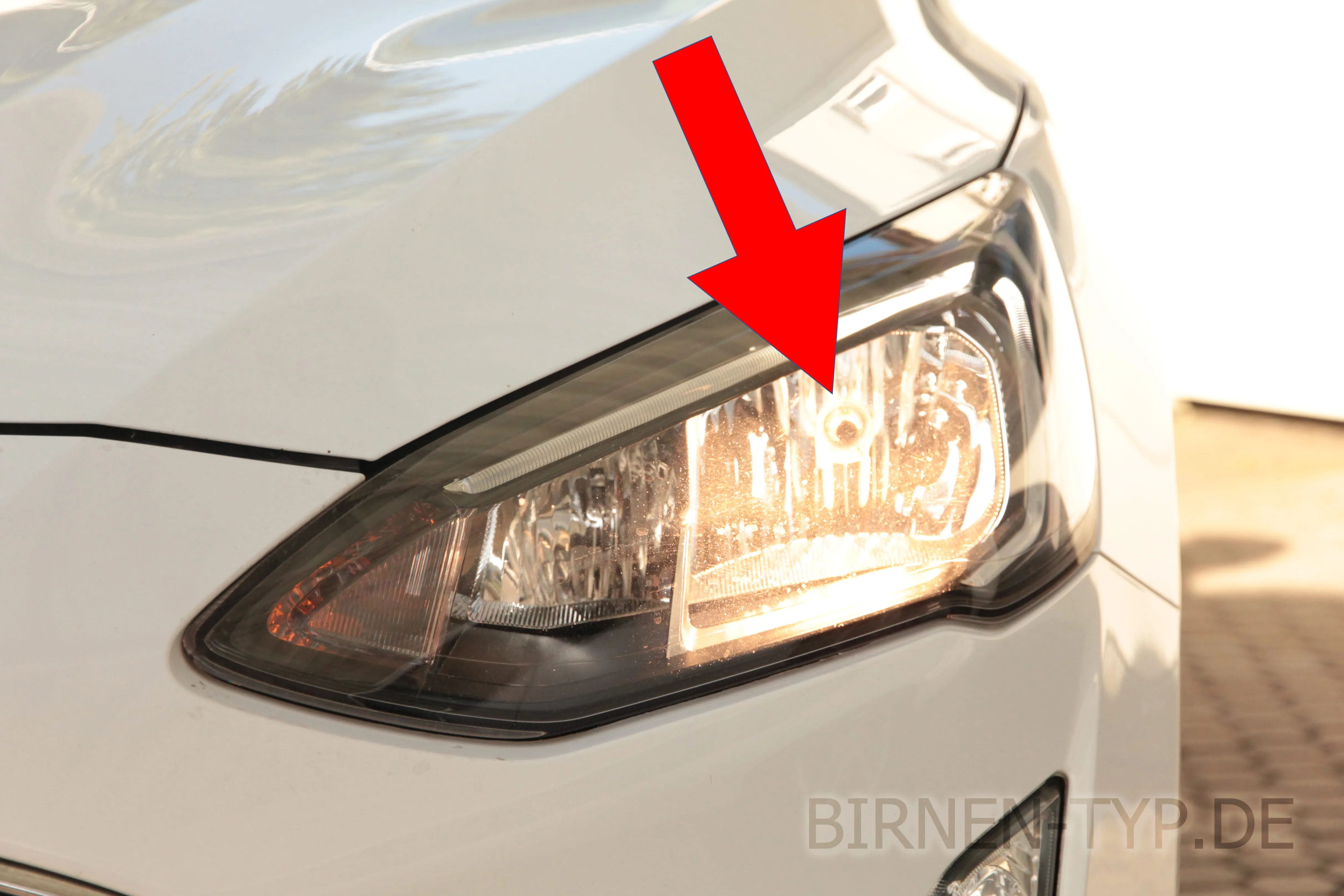 Abblendlicht des Ford Focus MK4