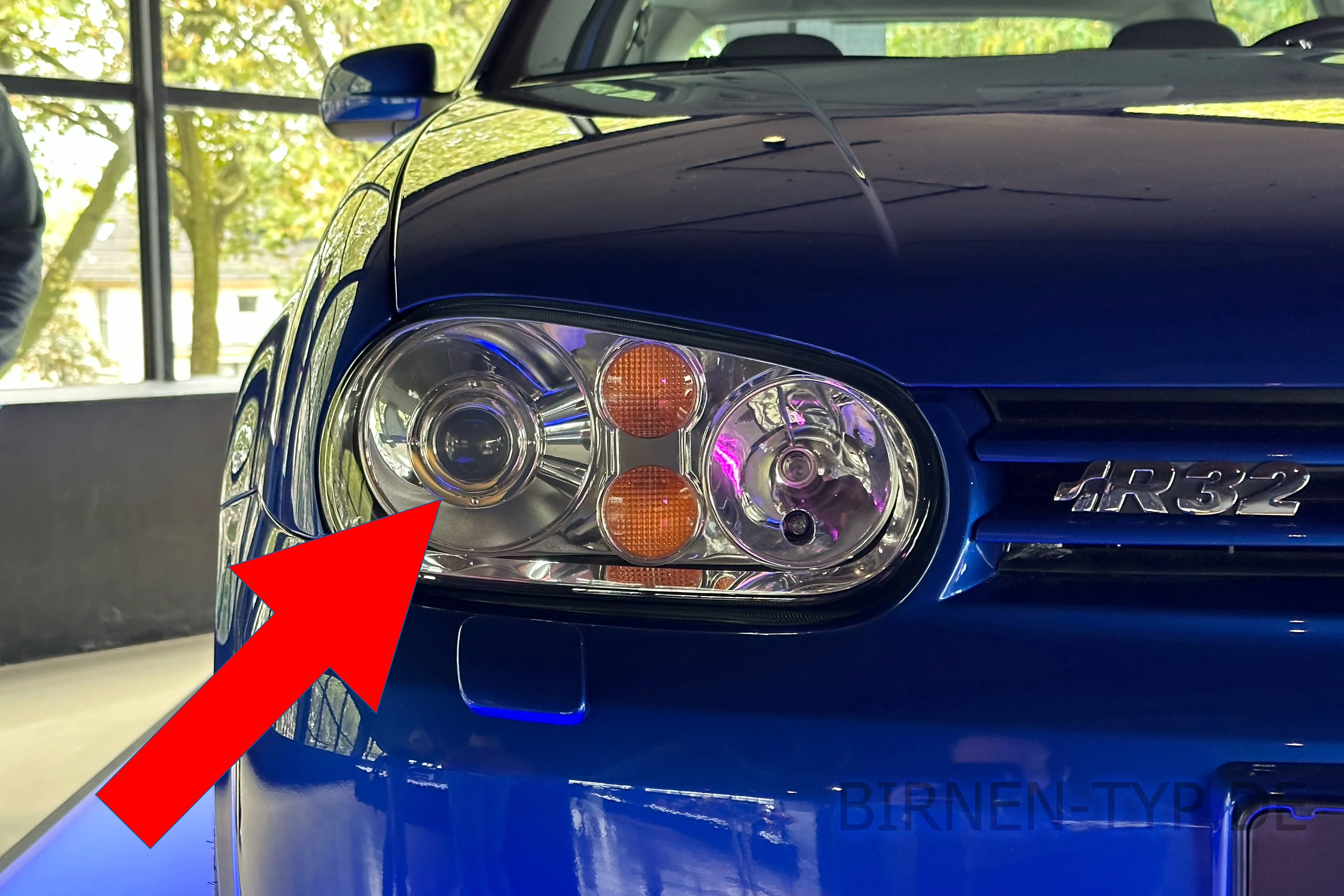 Abblendlicht am VW Golf IV