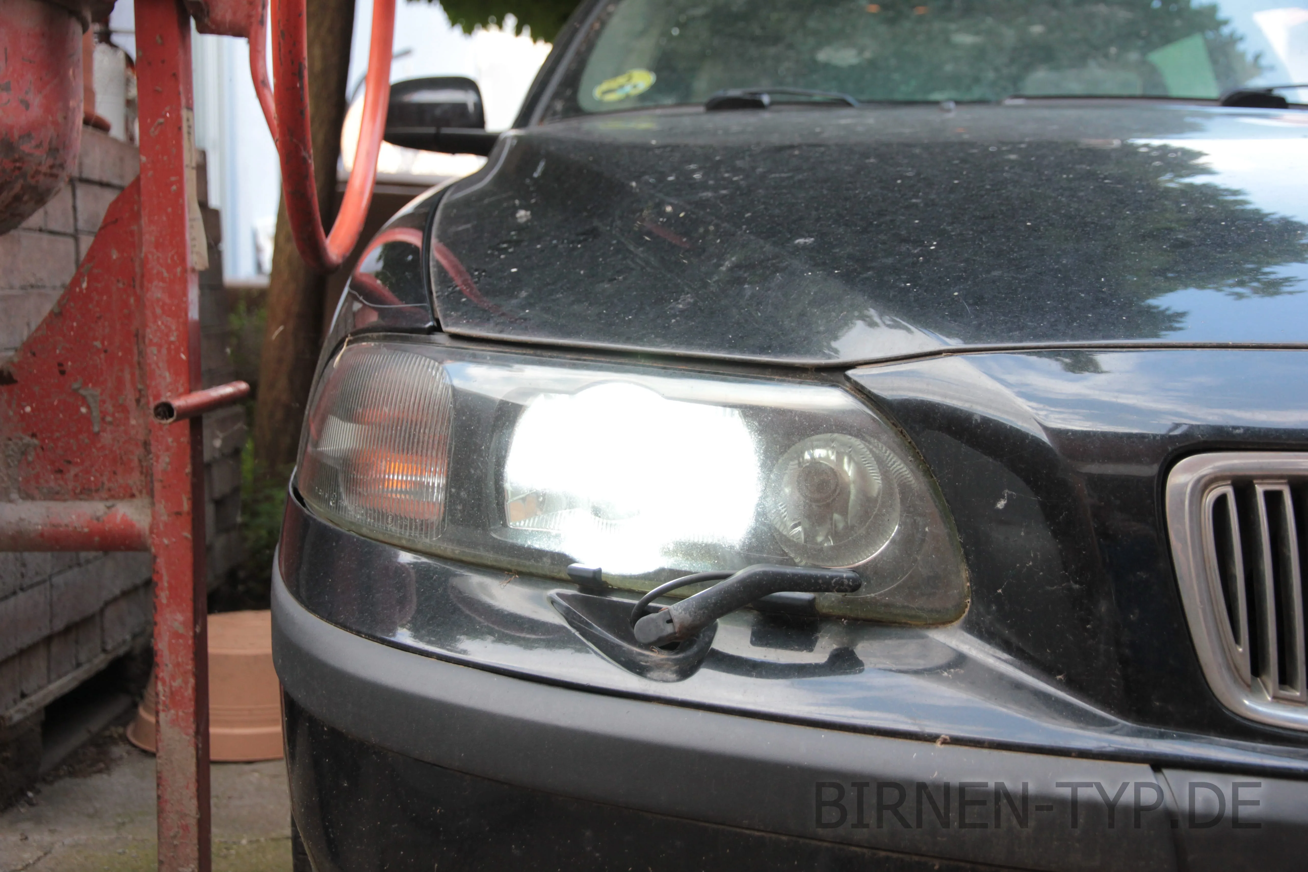 Abblendlicht am Volvo V70