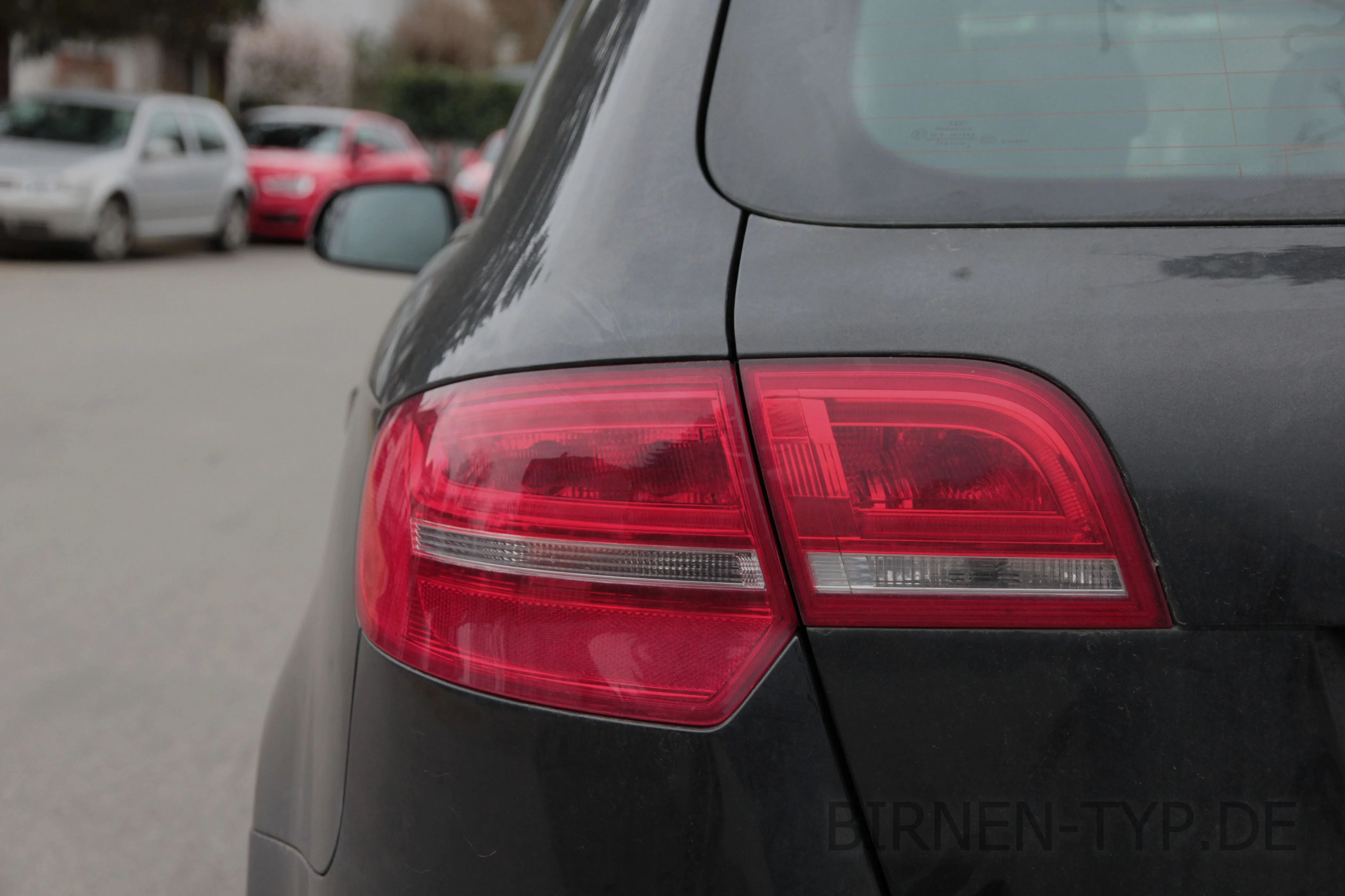 So sieht die Rückleuchte des Audi A3 Sportback aus