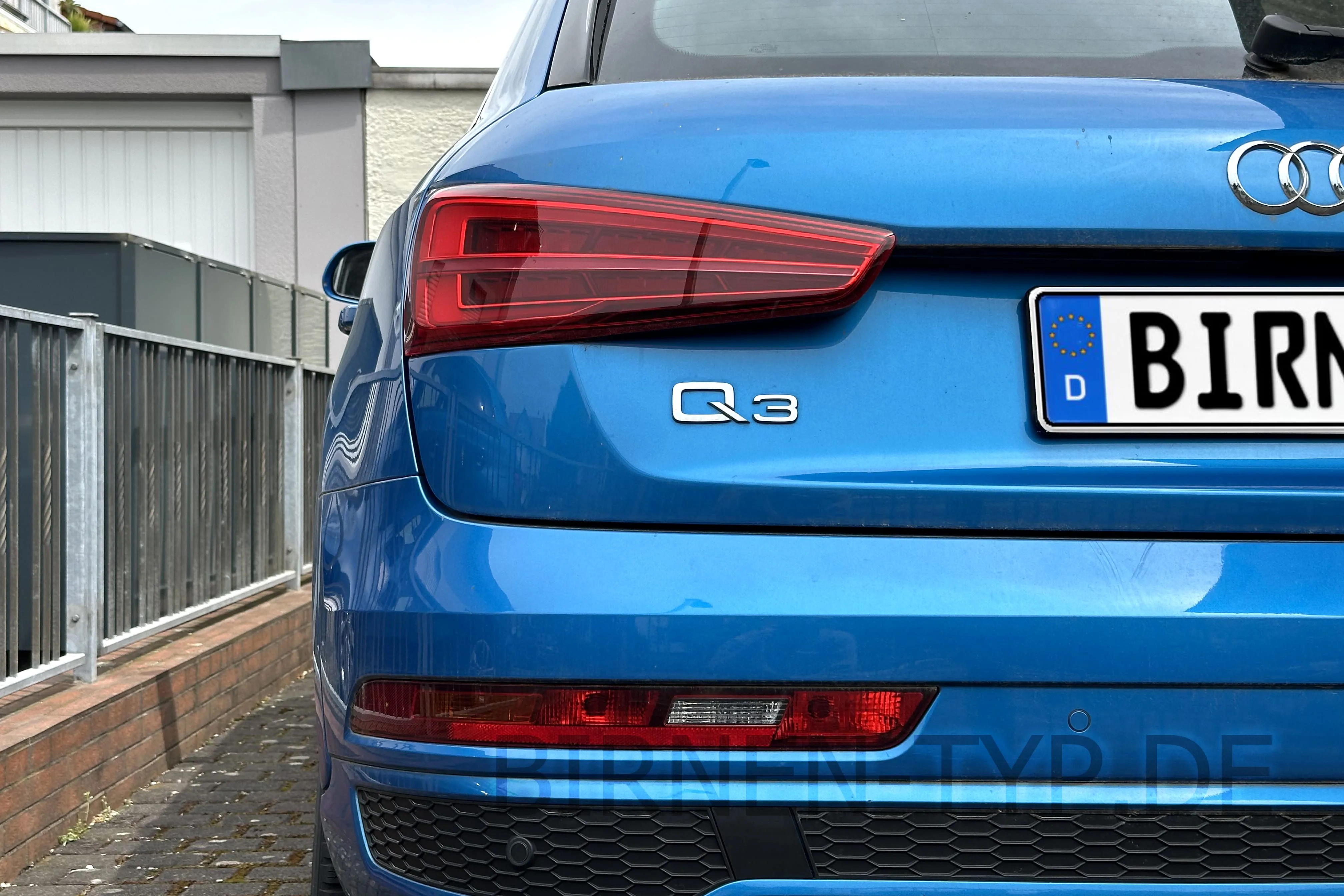 Bremslicht des Audi Q3 1. Gen