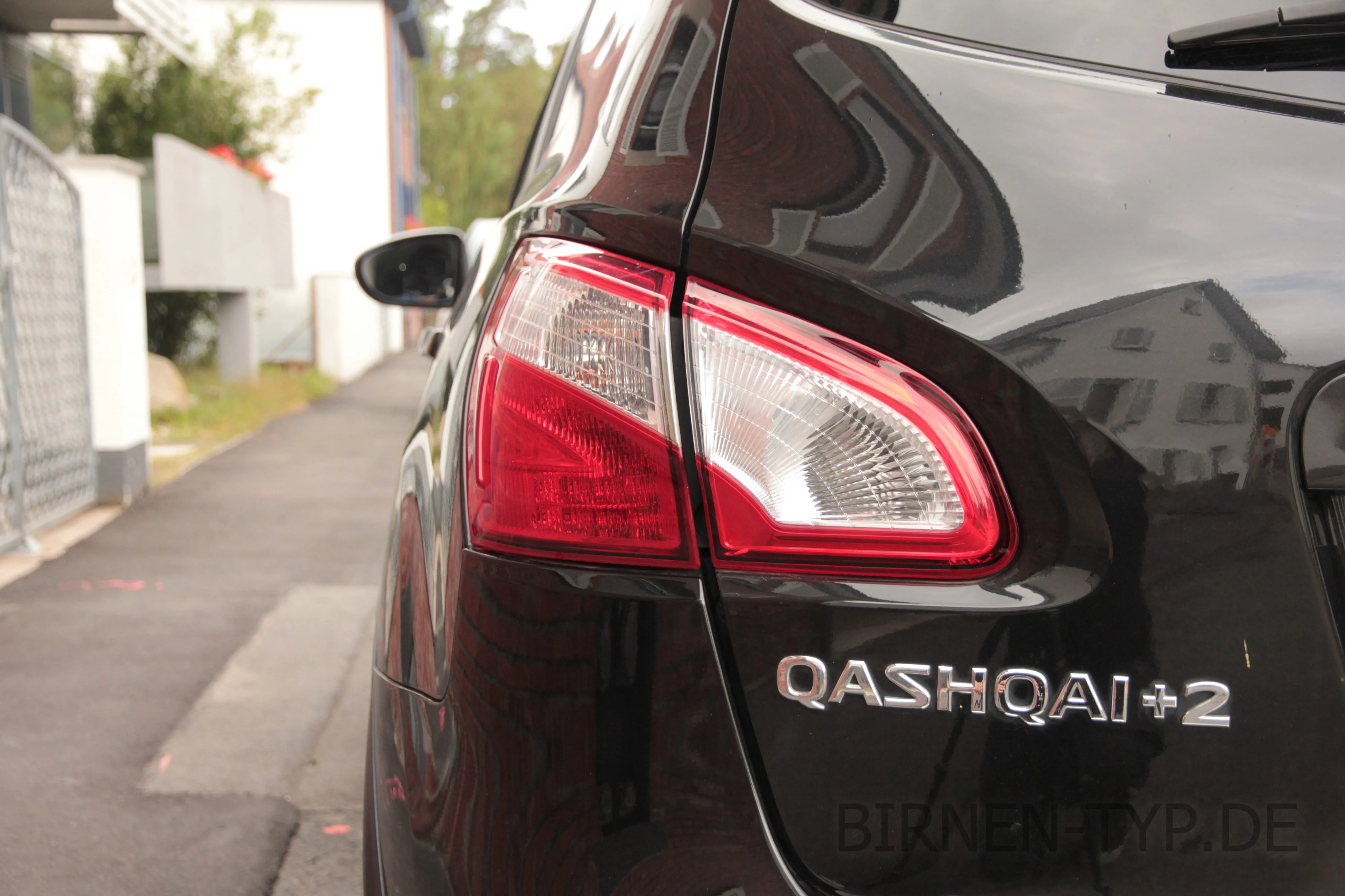 So sieht die Rückleuchte des Nissan Qashqai (+2) aus