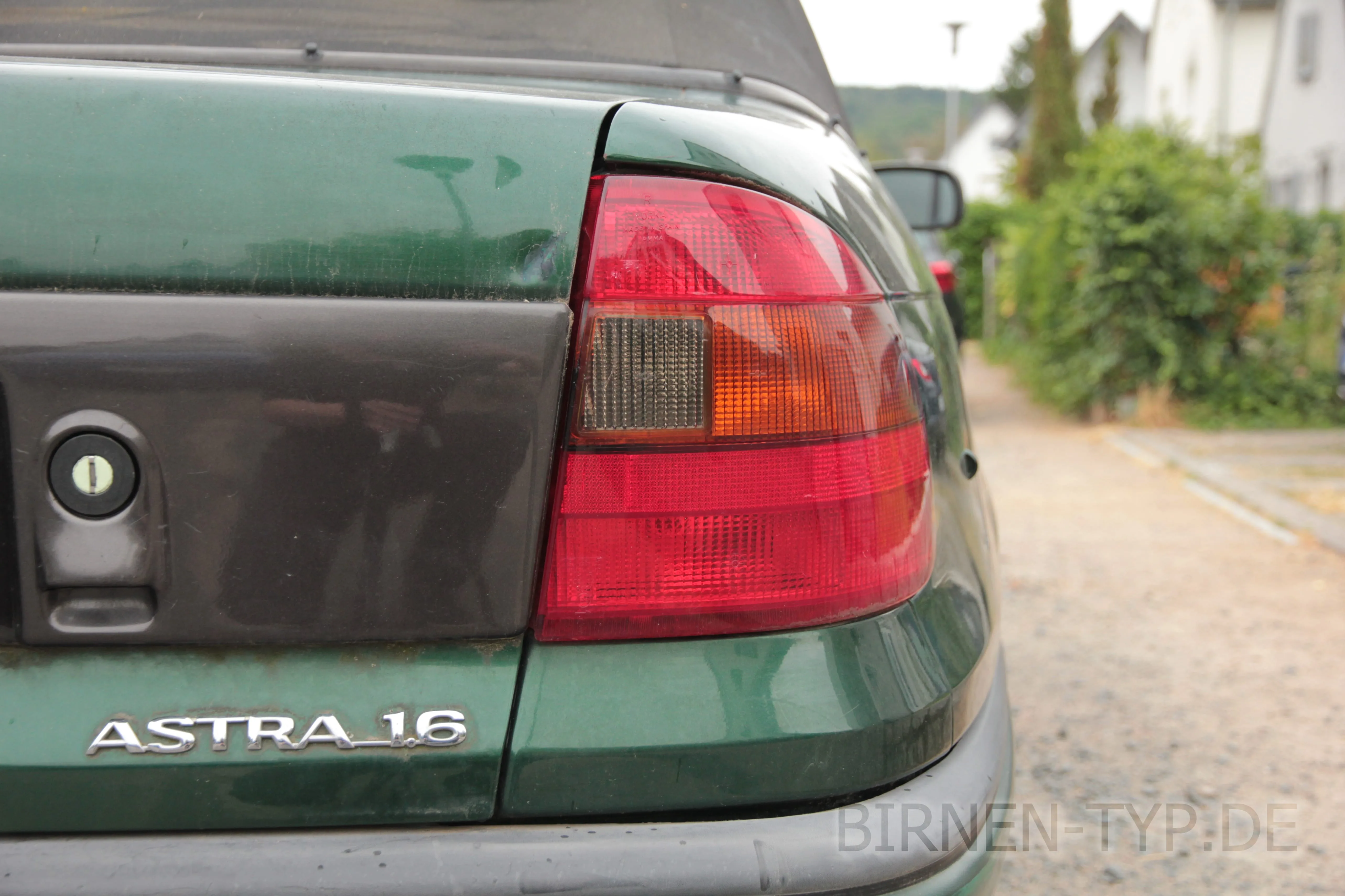 So sieht die Rückleuchte des Opel Astra aus