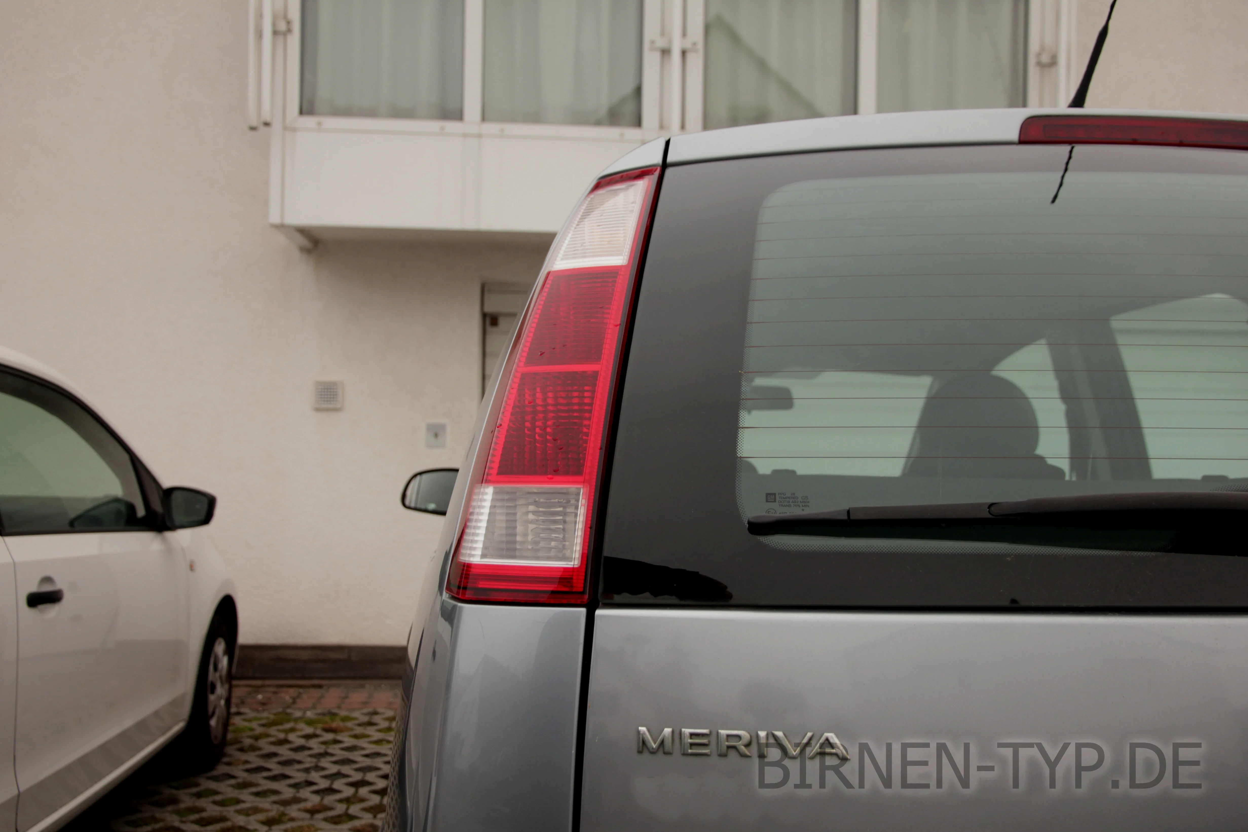 So sieht die Rückleuchte des Opel Meriva aus