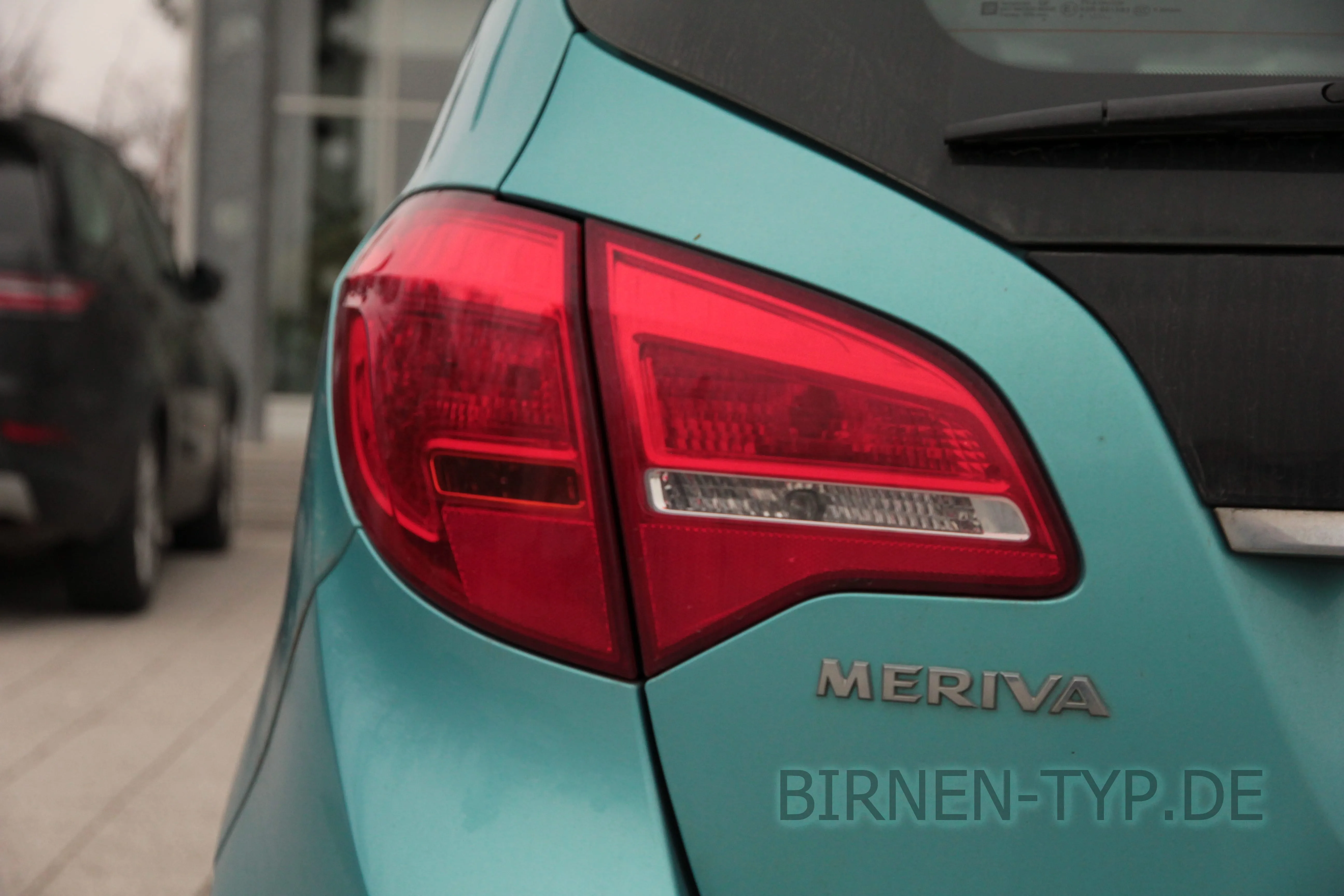 So sieht die Rückleuchte des Opel Meriva aus