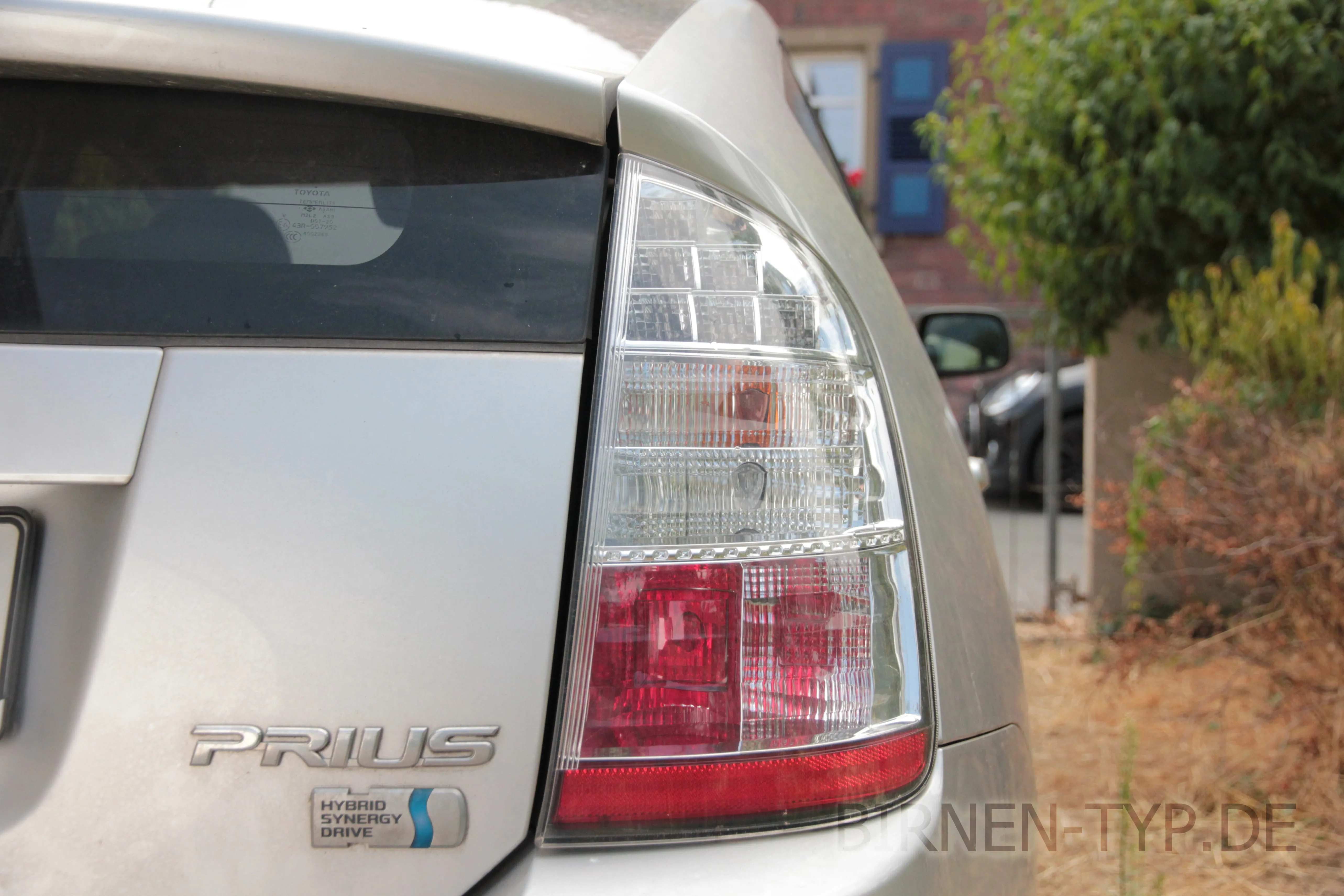 So sieht die Rückleuchte des Toyota Prius aus