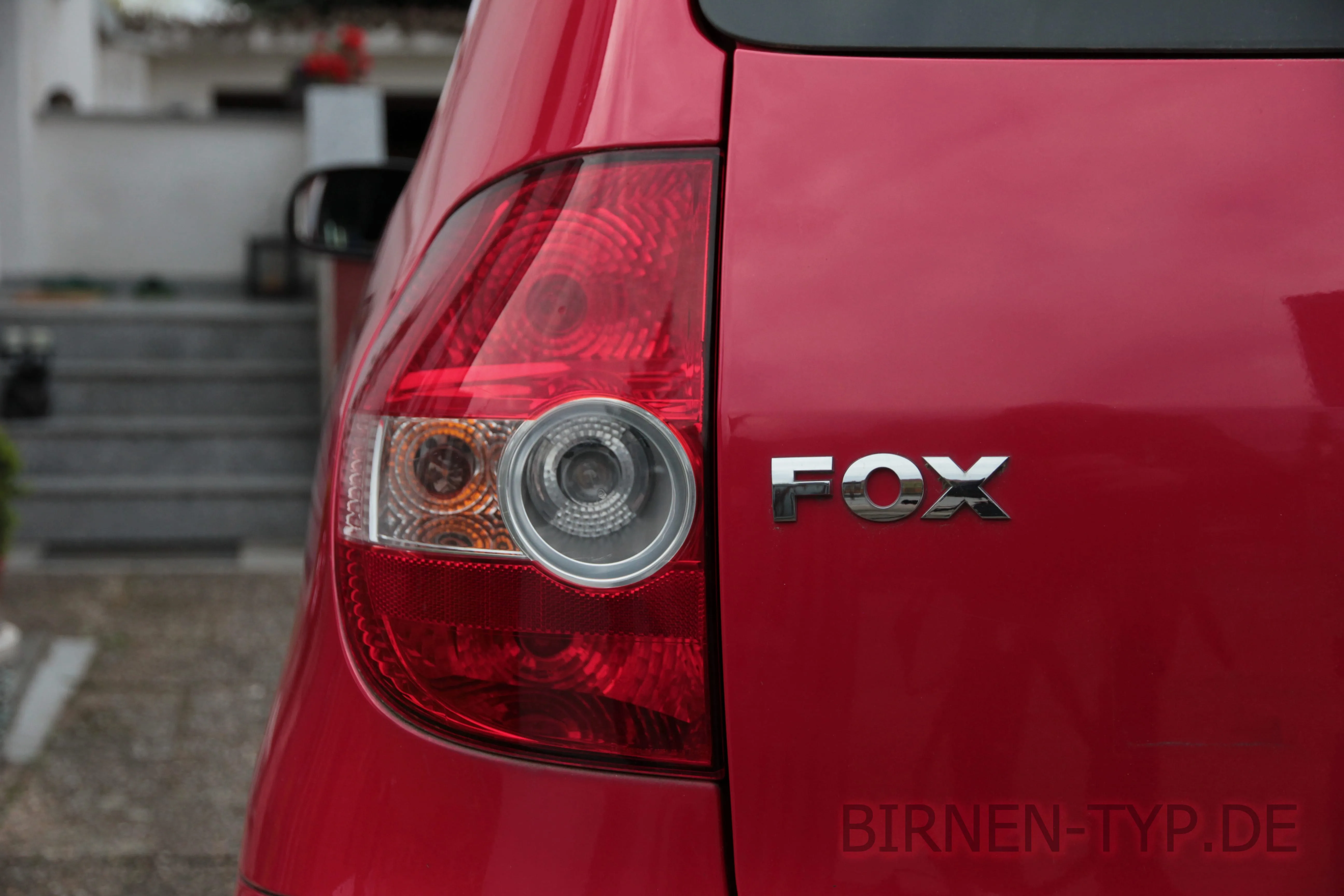 So sieht die Rückleuchte des VW Fox aus