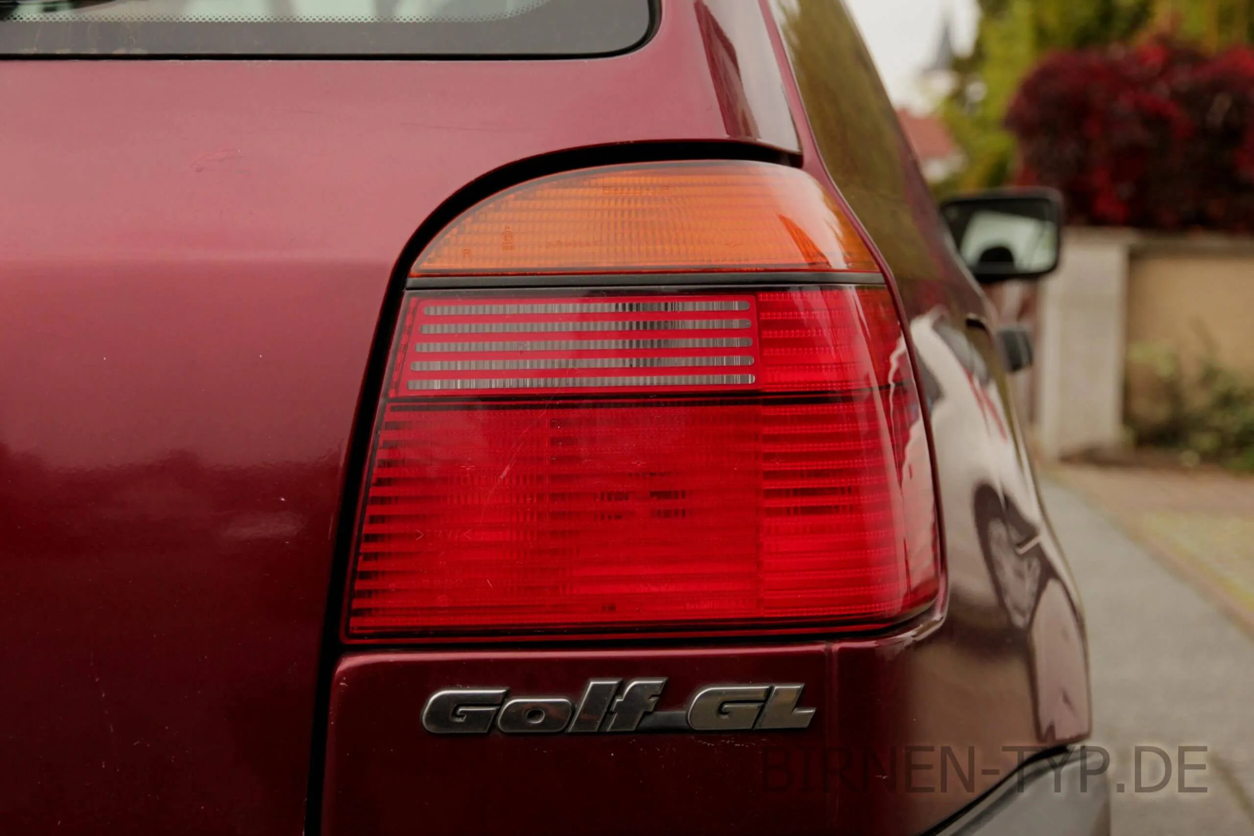 So sieht die Rückleuchte des VW Golf 3 aus