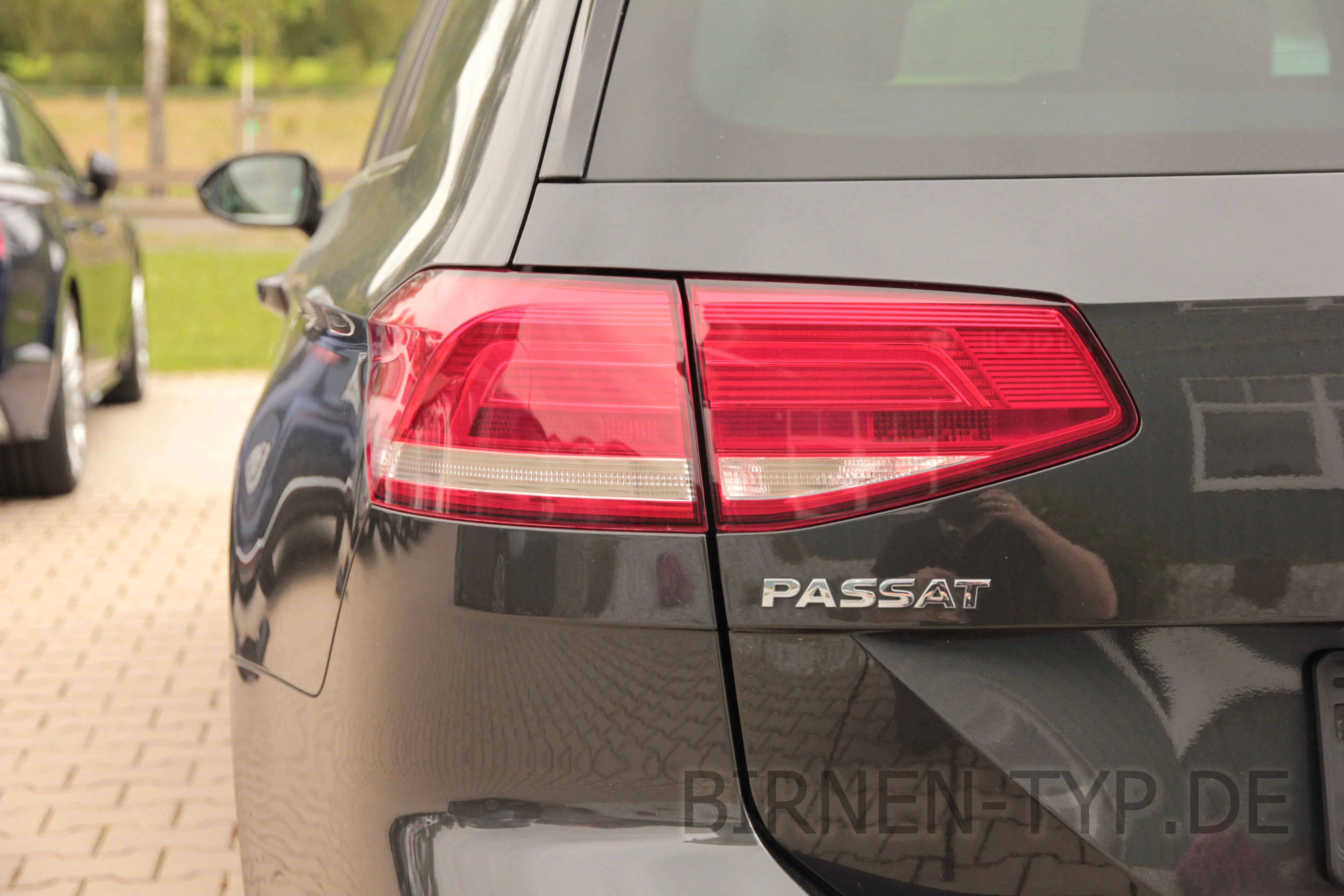 So sieht die Rückleuchte des VW Passat 8. Gen aus