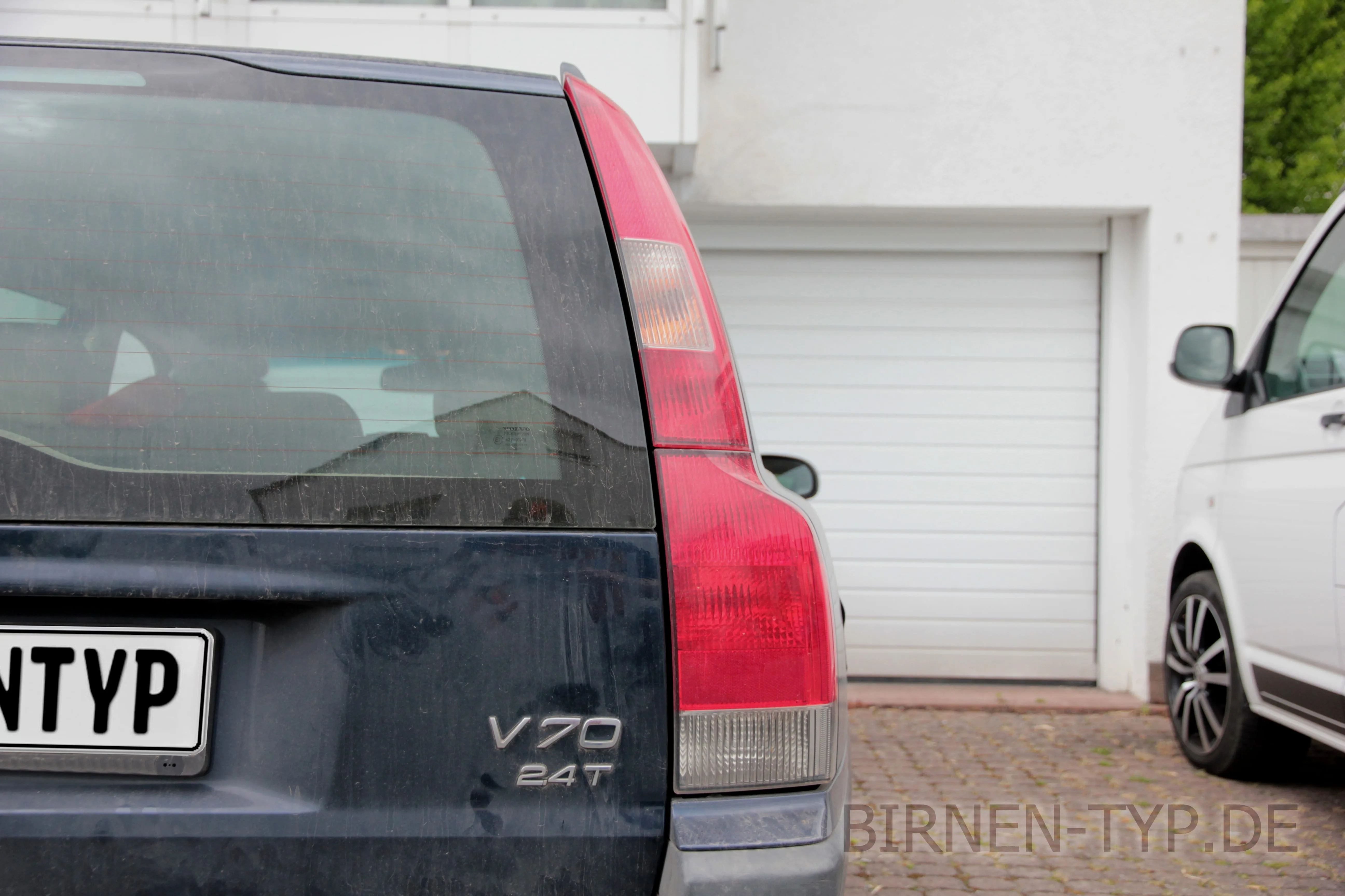 So sieht die Rückleuchte des Volvo V70 aus