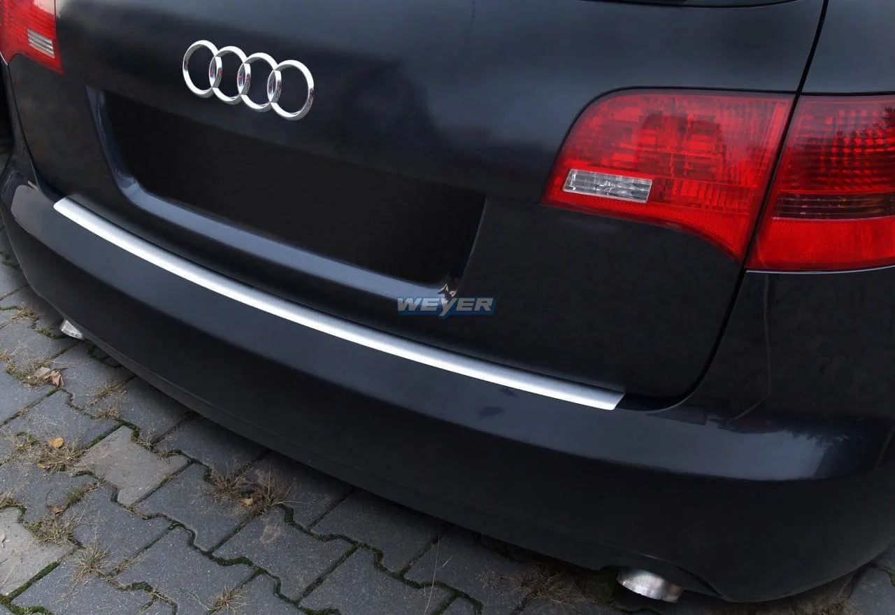 Edelstahl-Ladekantenschutz für den Audi A6 3. Gen