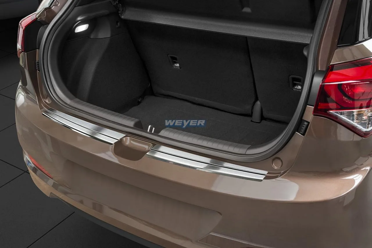 Edelstahl-Ladekantenschutz für den Hyundai i20 2. Gen
