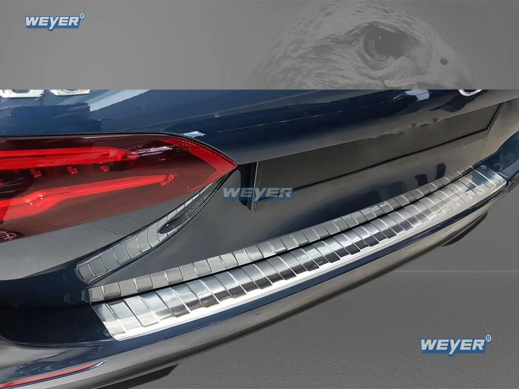 Edelstahl-Ladekantenschutz für den Mercedes-Benz B-Klasse 3. Gen