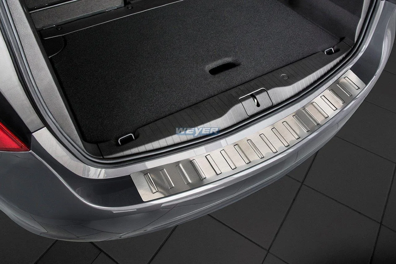 Edelstahl-Ladekantenschutz für den Opel Meriva