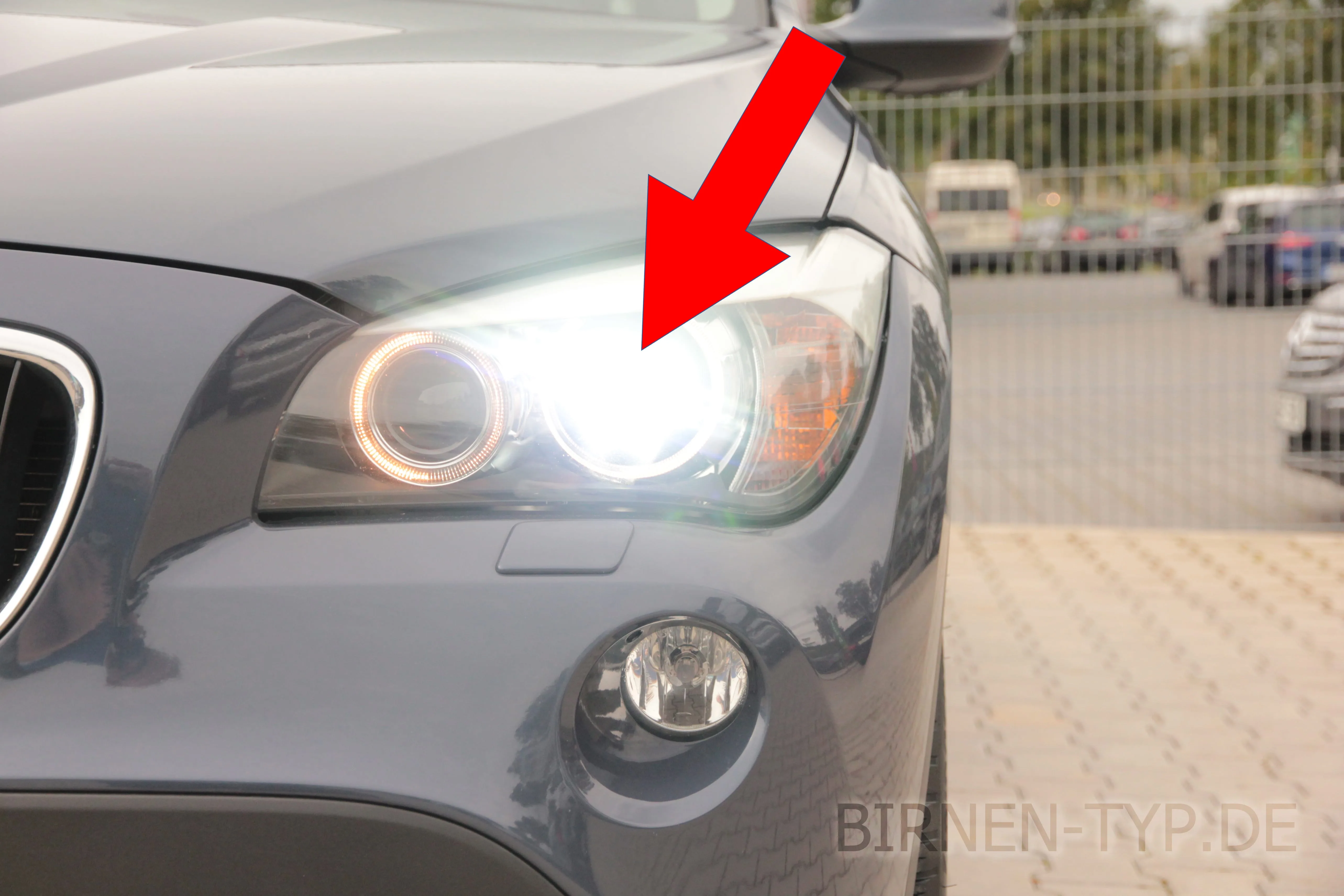 Fernlicht des BMW X1