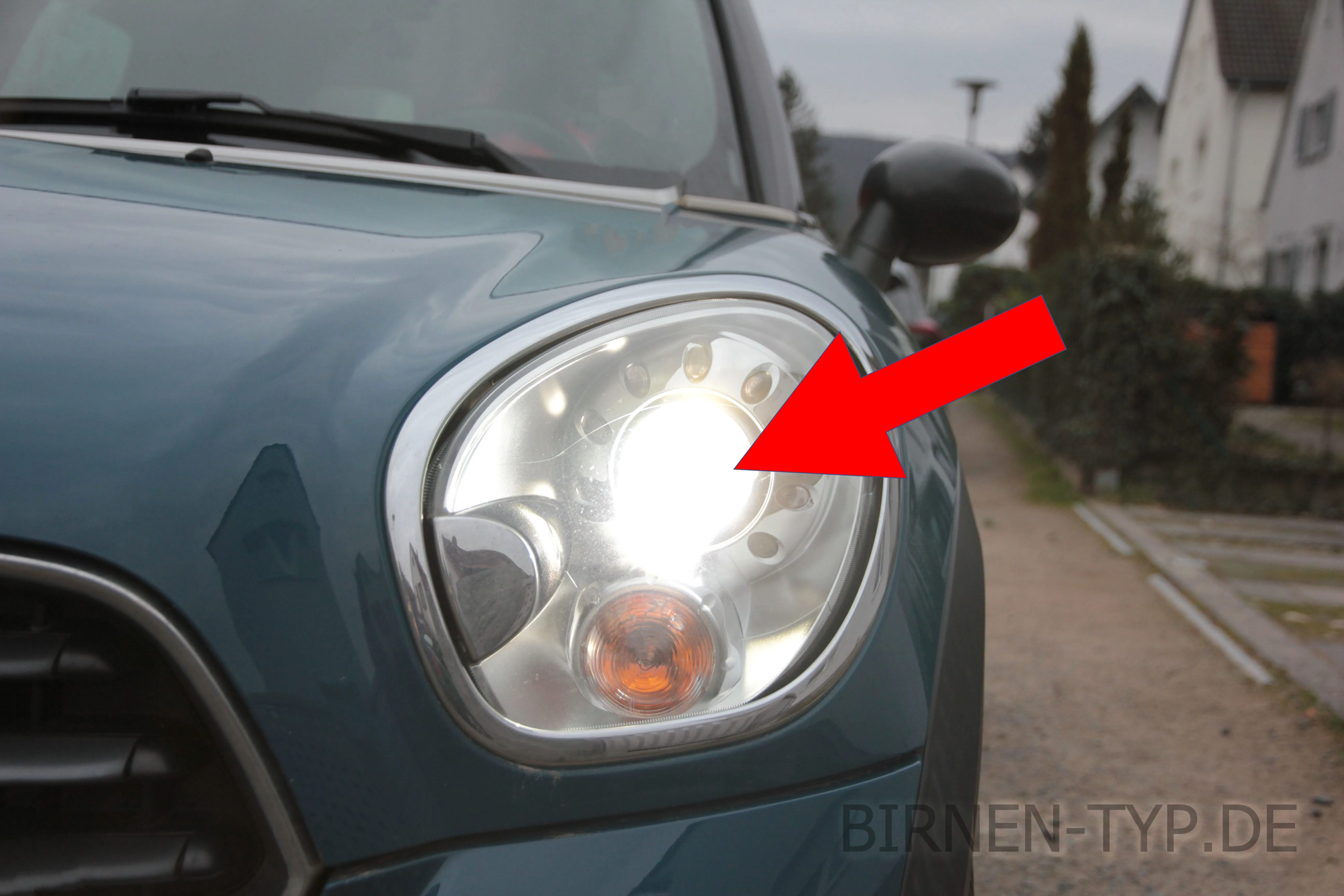 Fernlicht des MINI Countryman