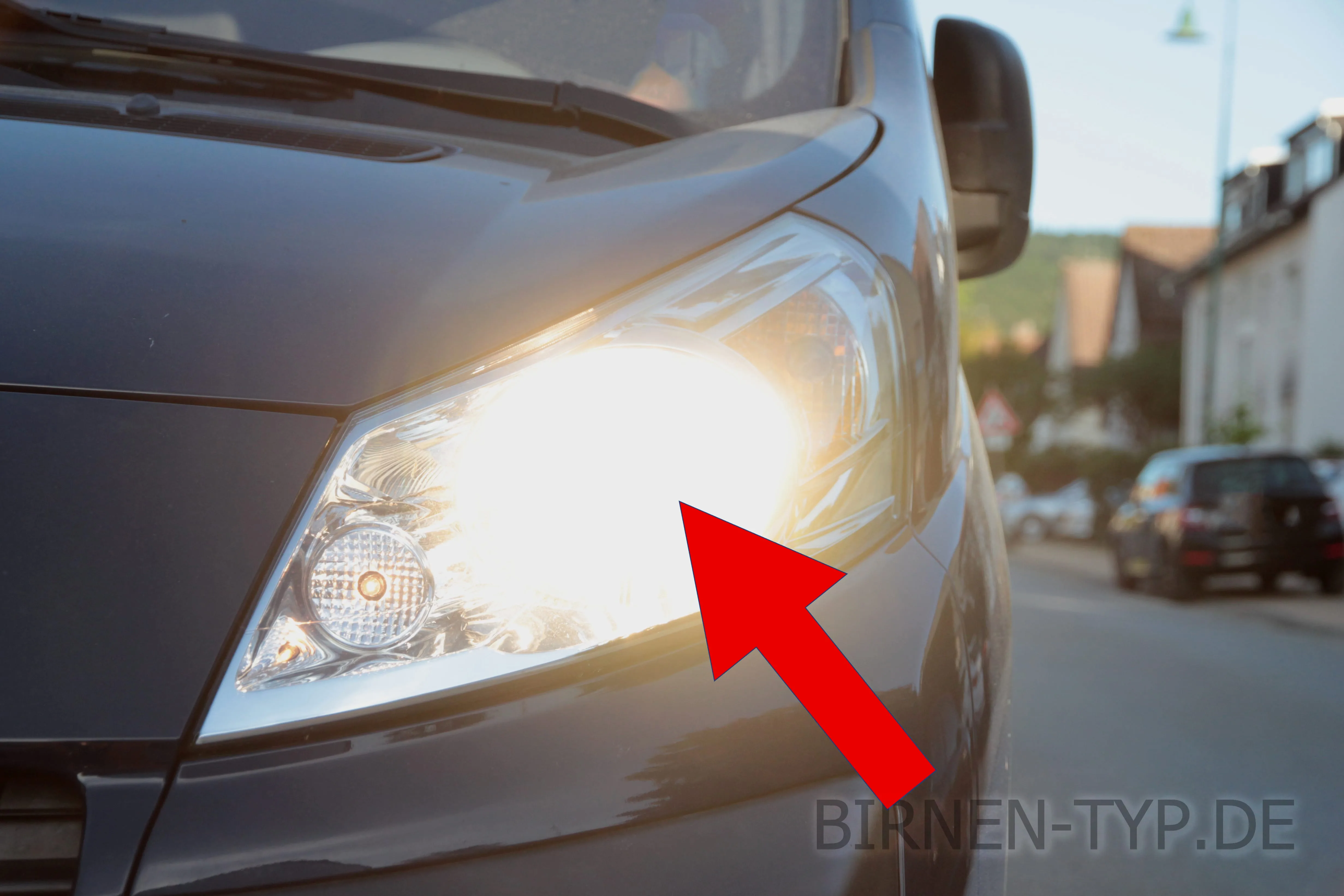 Fernlicht des Citroën Jumpy 2. Gen., Transporter / Van