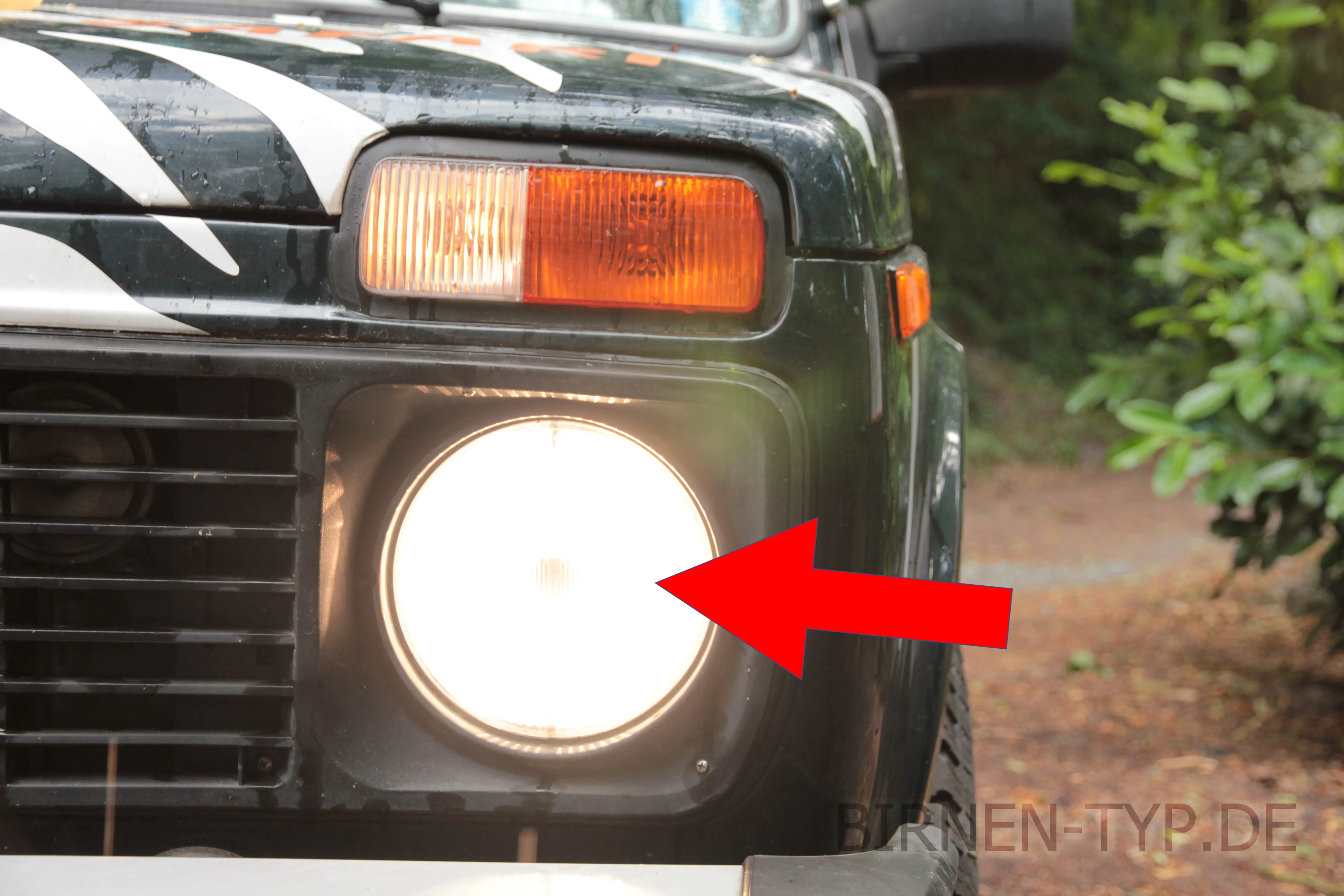 Fernlicht des Lada Niva / Niwa 2
