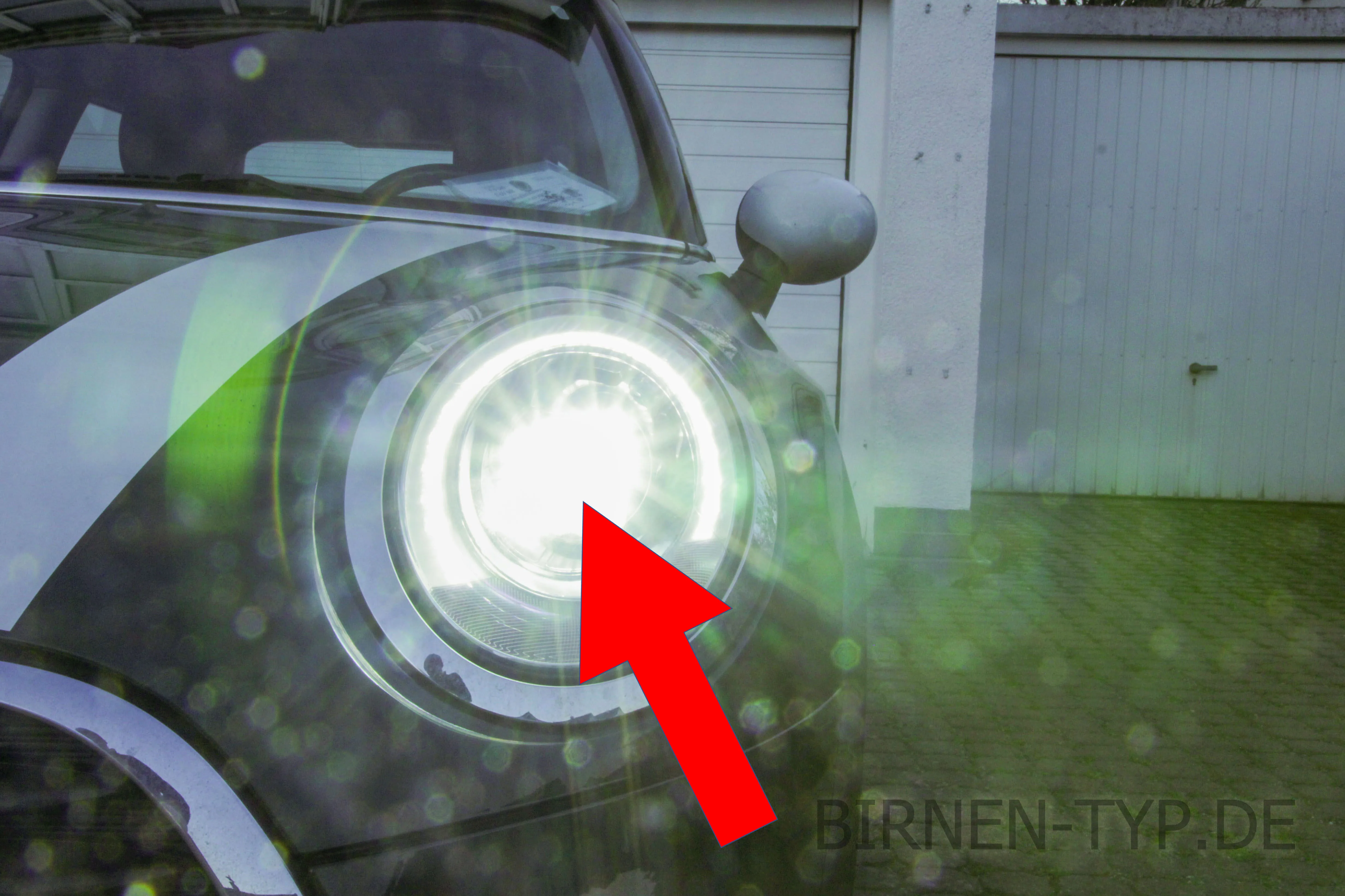 Fernlicht des MINI