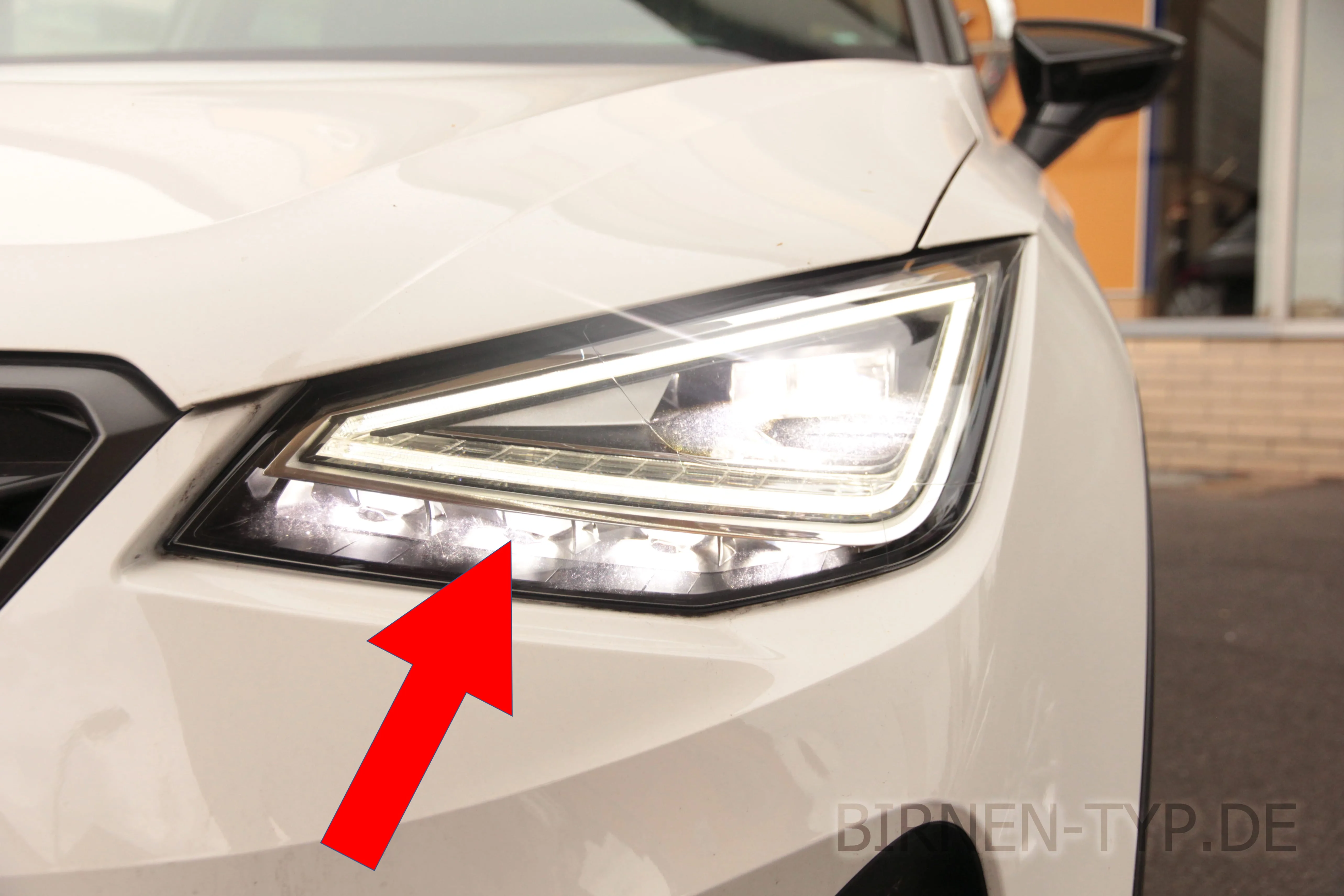 Fernlicht des Seat Arona