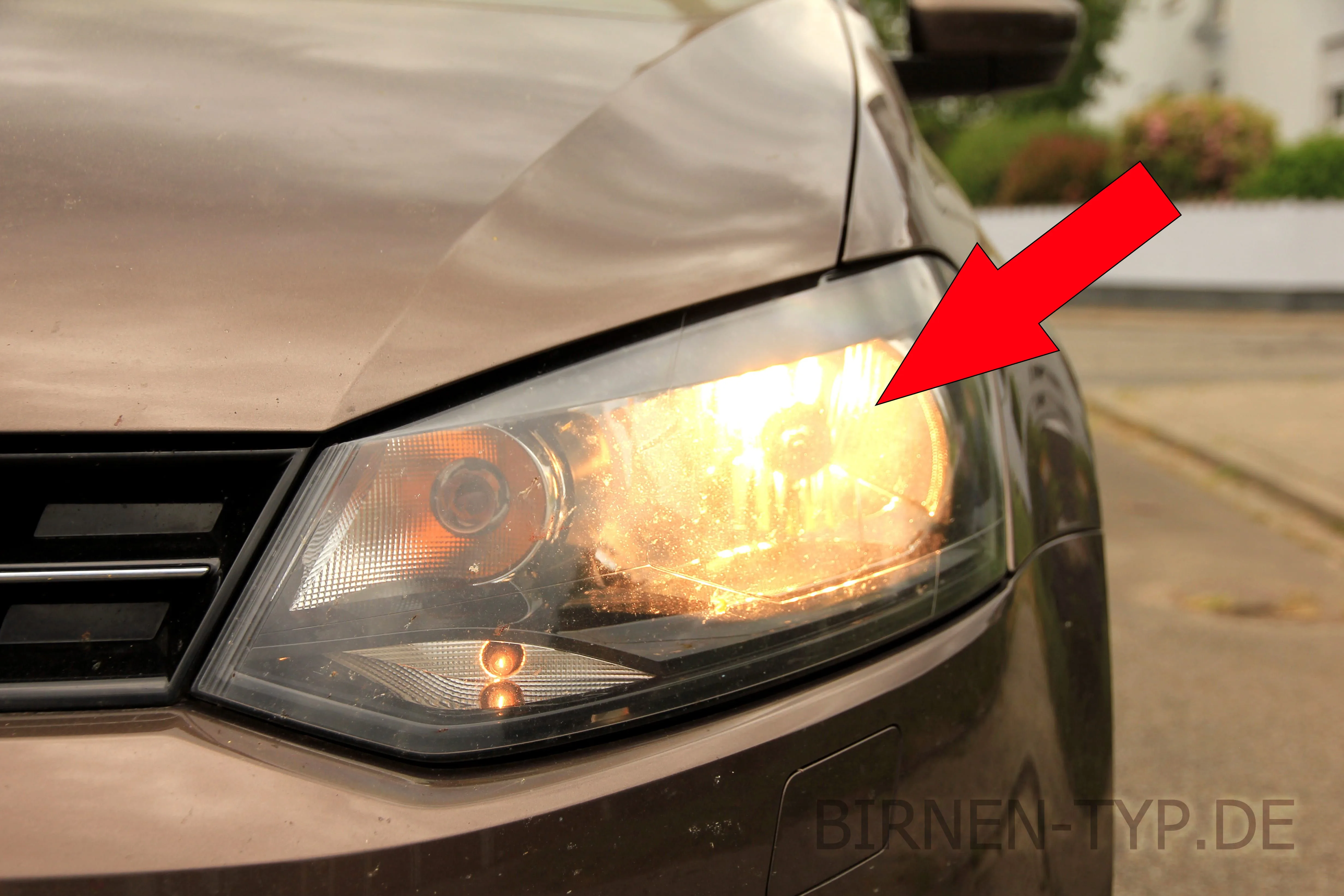Fernlicht am VW Polo V
