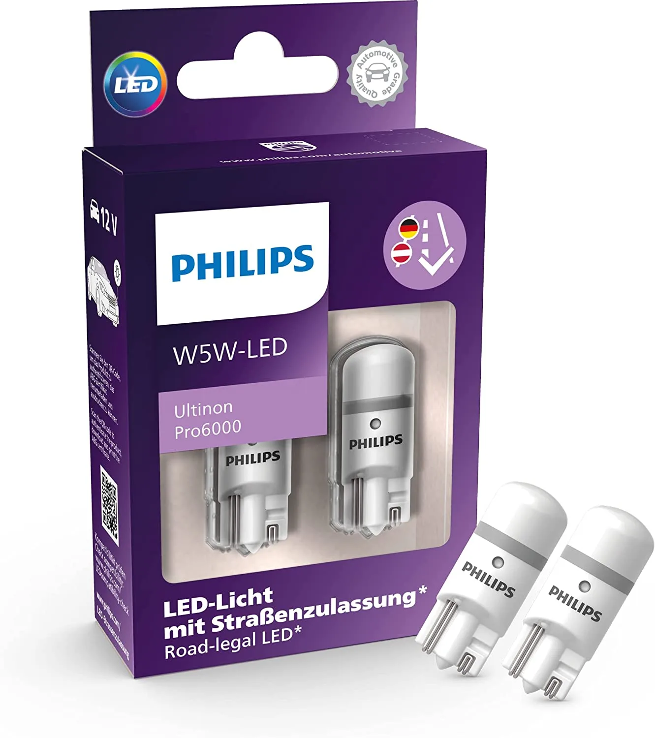 Finde schnell und zuverlässig die richtige Lampe für Dein Fahrzeug auf birnen-typ.de W5W-LED