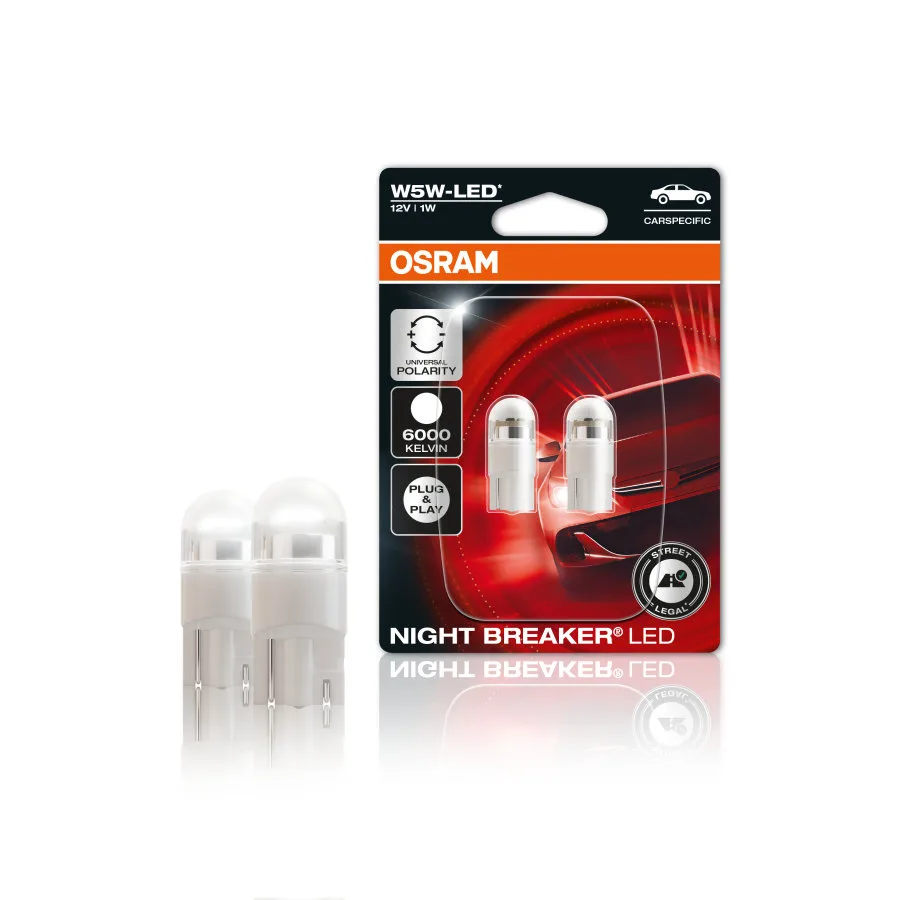 Finde schnell und zuverlässig die richtige Lampe für Dein Fahrzeug auf birnen-typ.de W5W-LED OSRAM