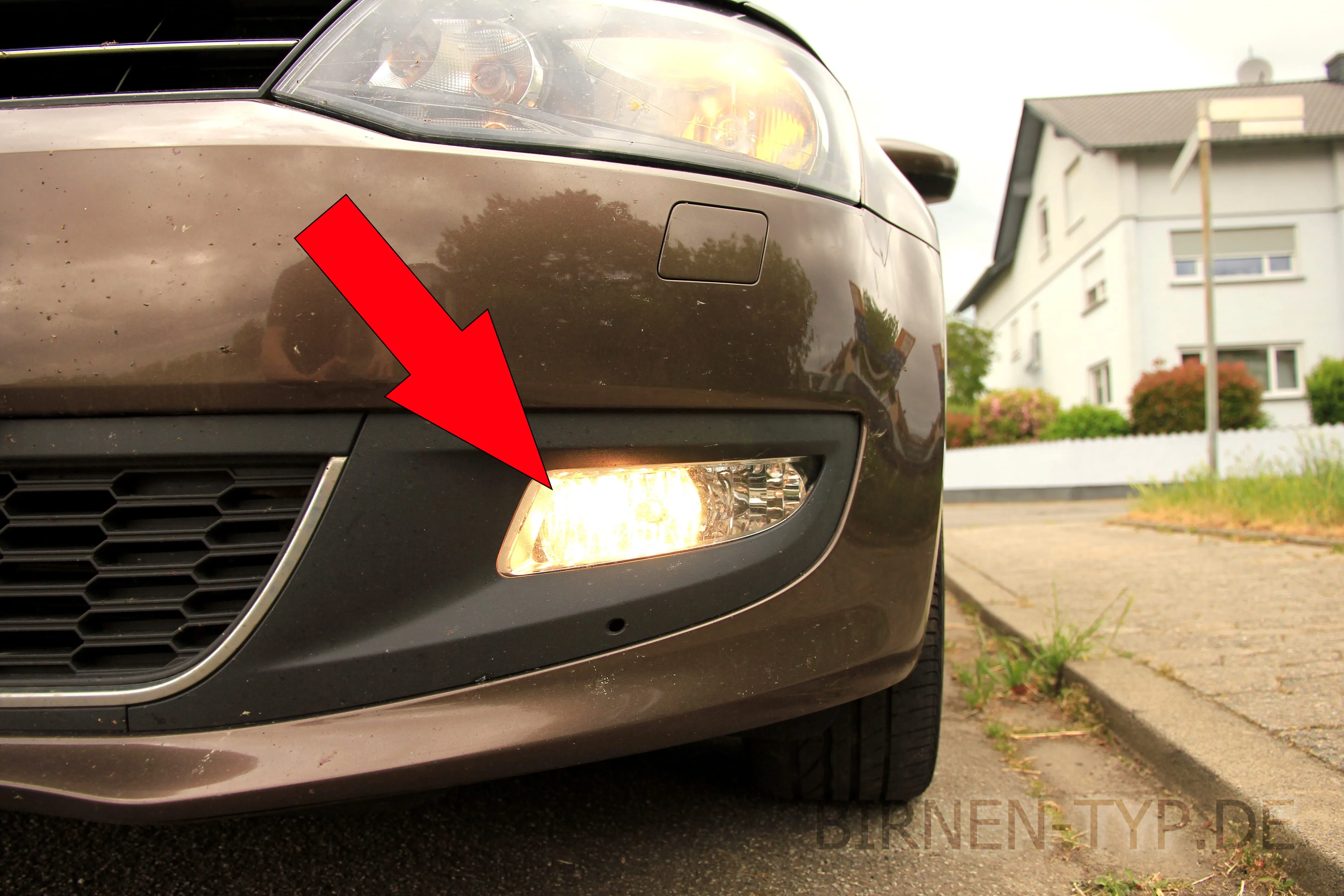Nebelscheinwerfer am VW Polo V