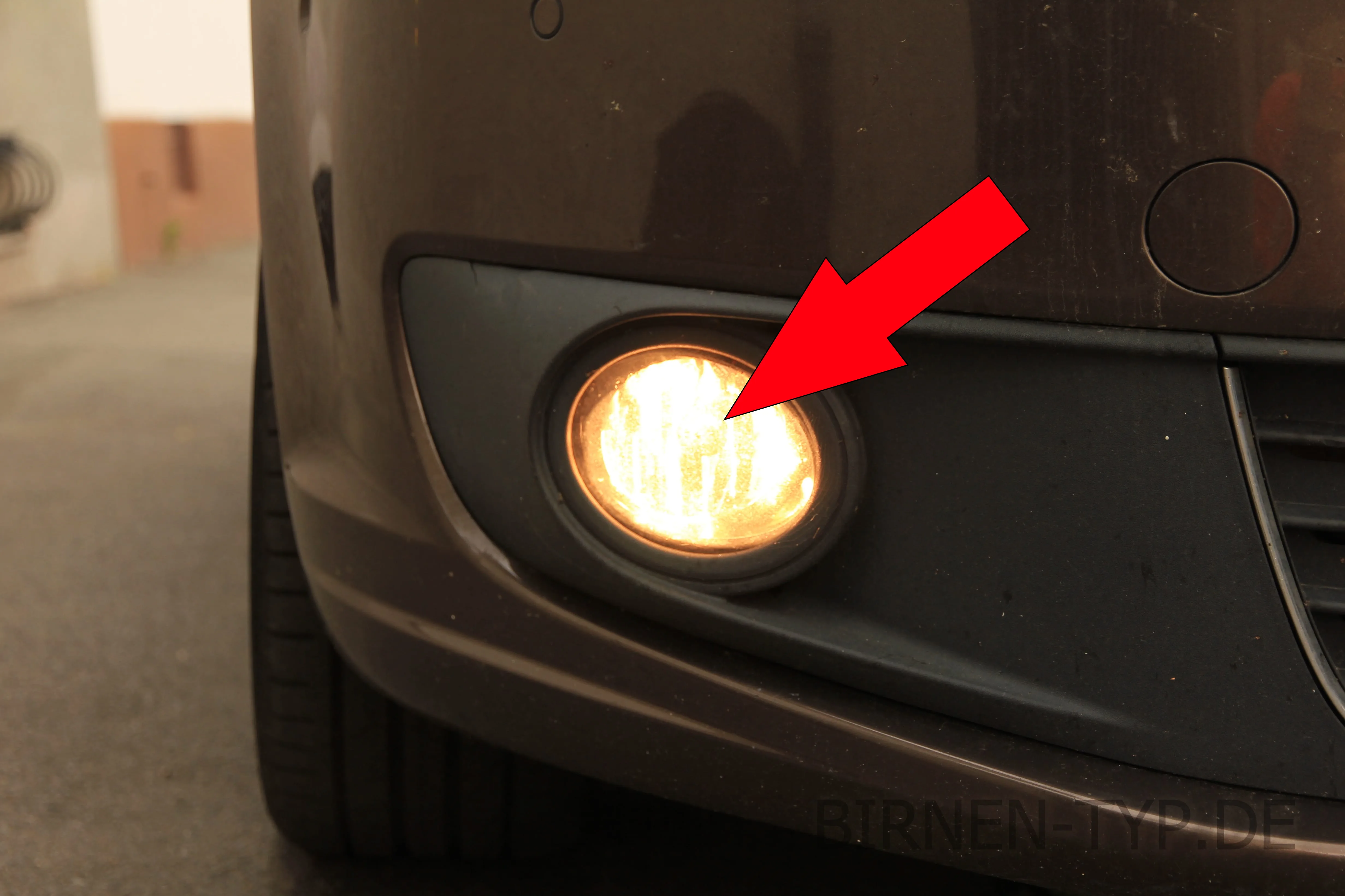 Nebelscheinwerfer des VW Touran 1