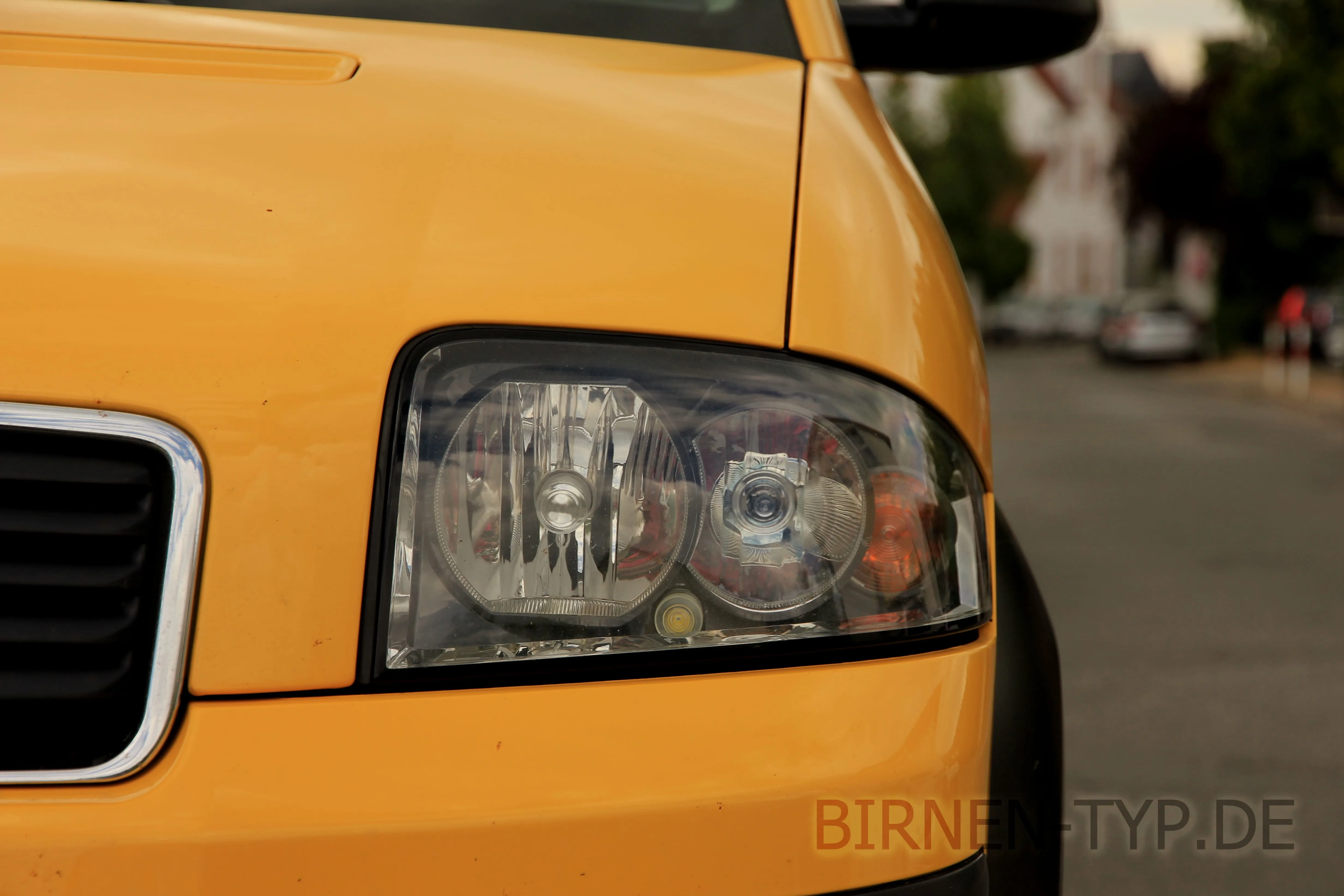 So sieht der Scheinwerfer des Audi A2 aus